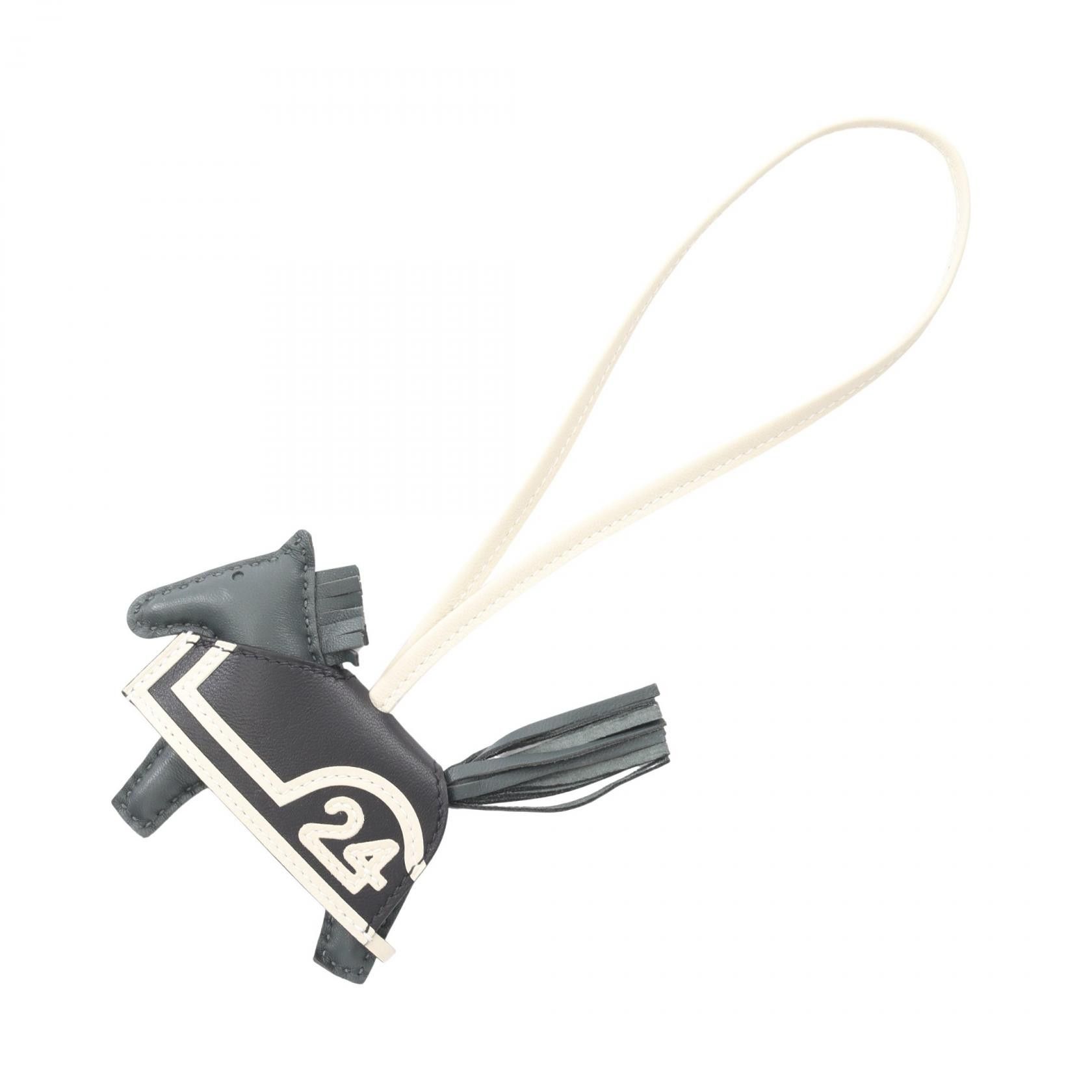 Hermes Hermes Hermes Rodeo PM Rodeo Cool Agneau Milo Swift Leather Charm Leather Charm K DUTY FREE for USA Size ONE SIZE - 1 Thumbnail