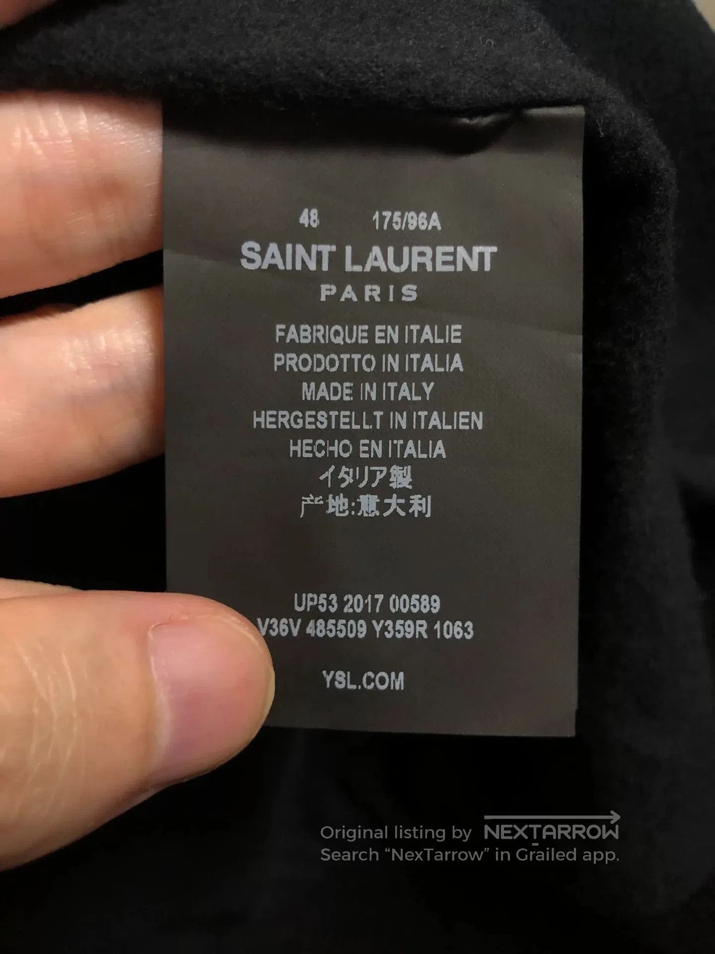 Saint Laurent Paris Saint Laurent Flamingo Print Silk Jacket. Size US L / EU 52-54 / 3 - 7 Thumbnail