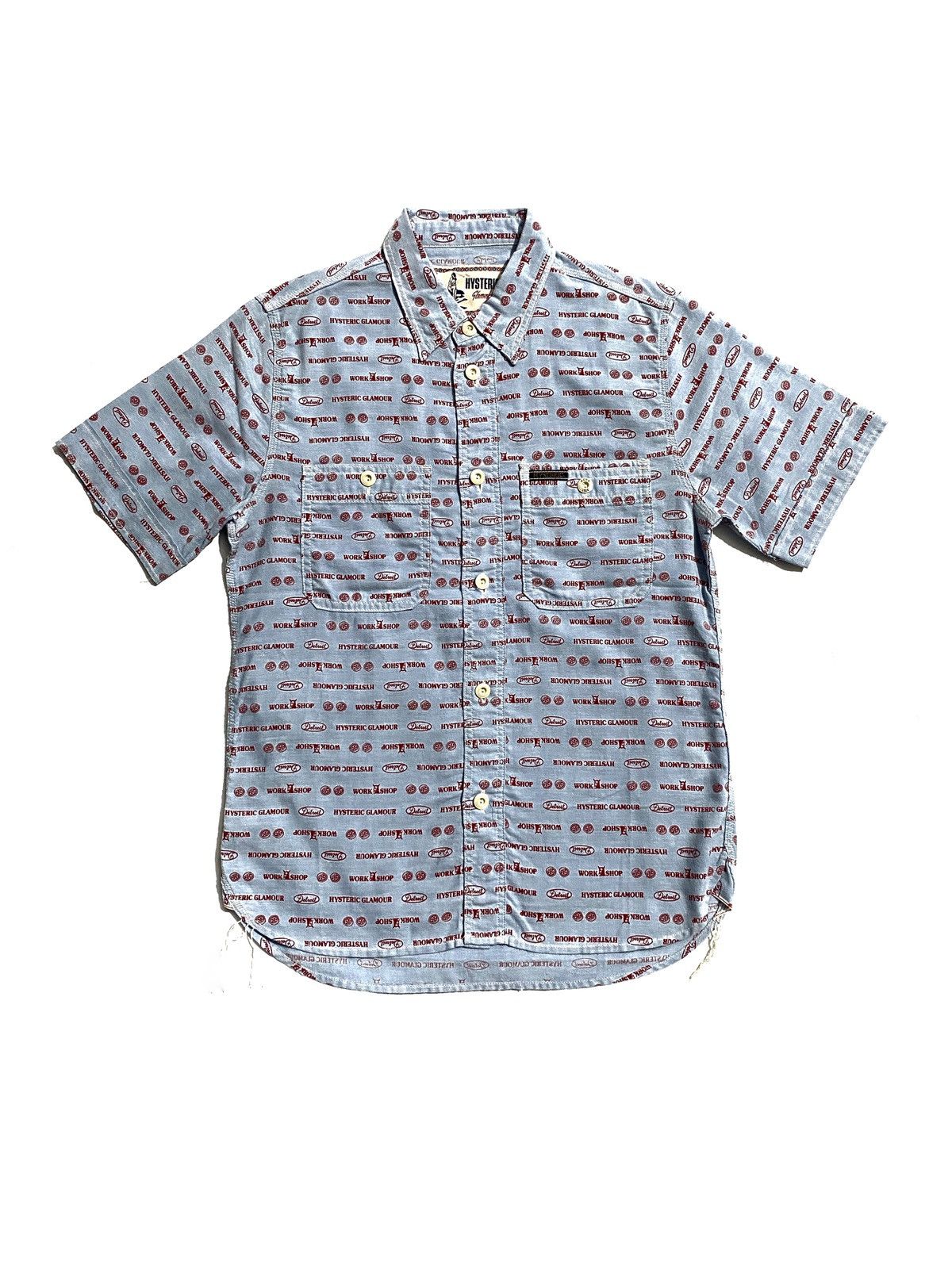 Hysteric Glamour × Issey Miyake × Le Grande Bleu (L.G.B.) Hysteric glamour shirt Size US S / EU 44-46 / 1 - 1 Thumbnail