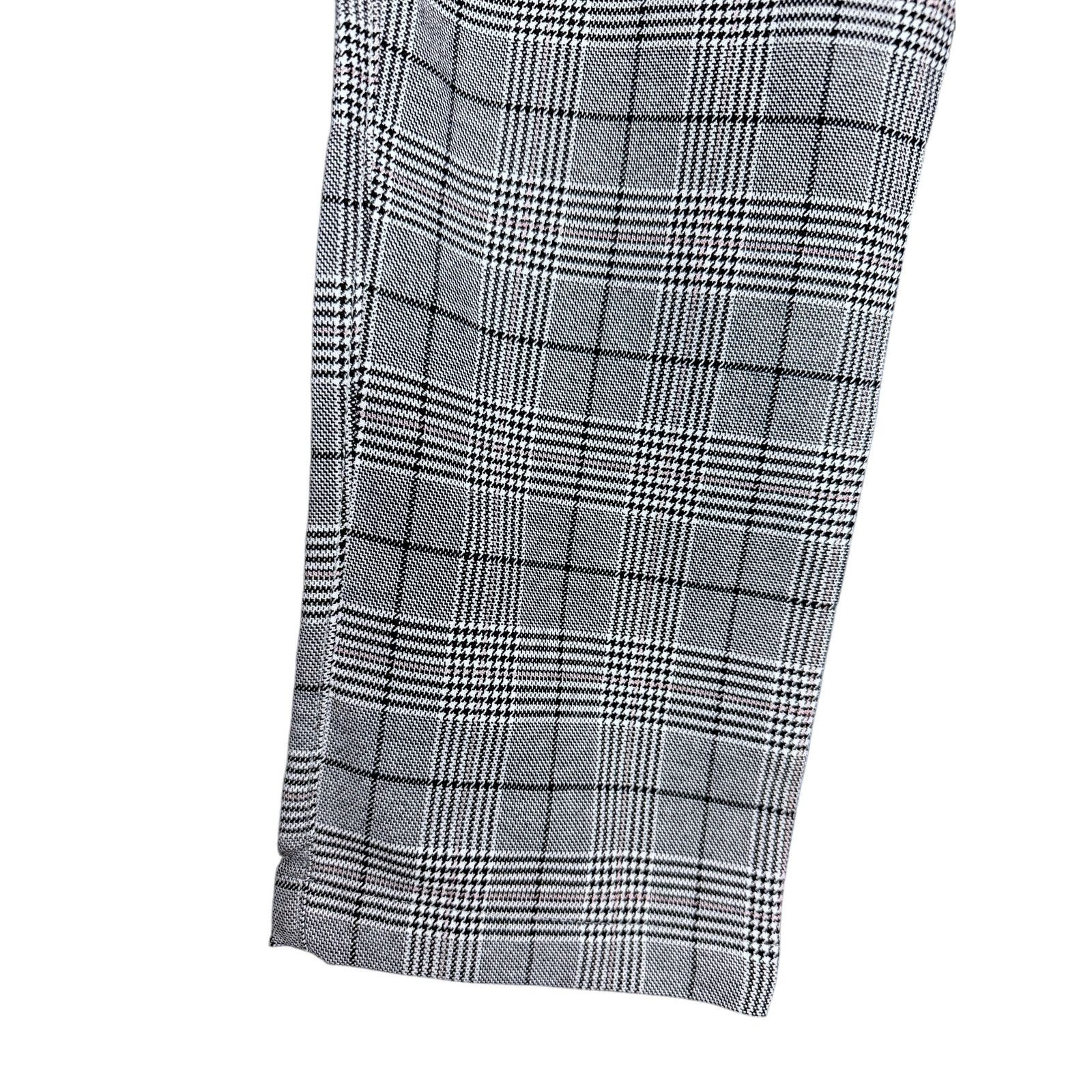 Hollister Hollister Skinny Windowpane Check Chino Gray Pants 31x32 Size US 31 - 3 Thumbnail