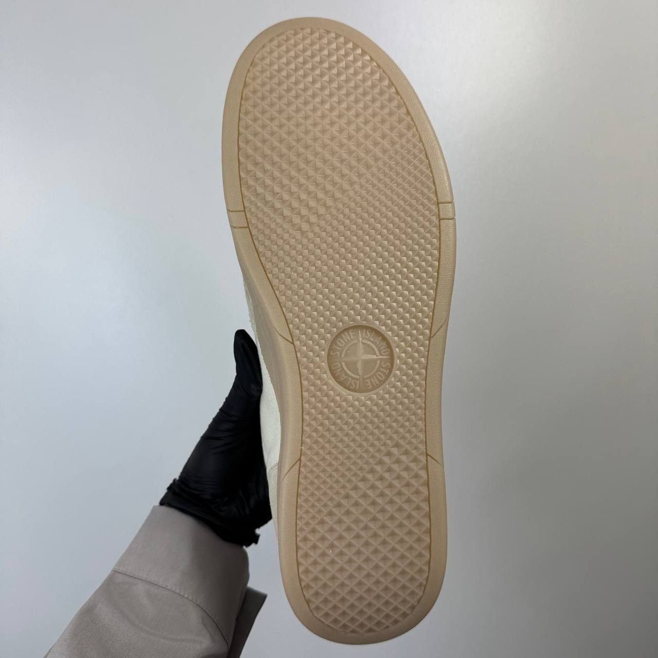 Stone Island Stone Island Sneakers Beige “Plantare” Low Top Authentic 45 Size US 12 / EU 45 - 18 Thumbnail