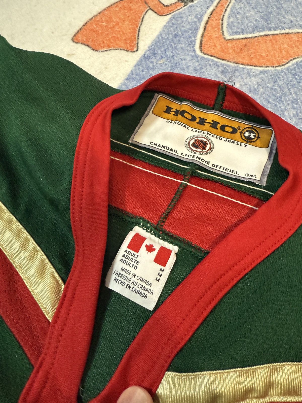 NHL Vintage minnesota wild blank jersey Size US M / EU 48-50 / 2 - 5 Thumbnail