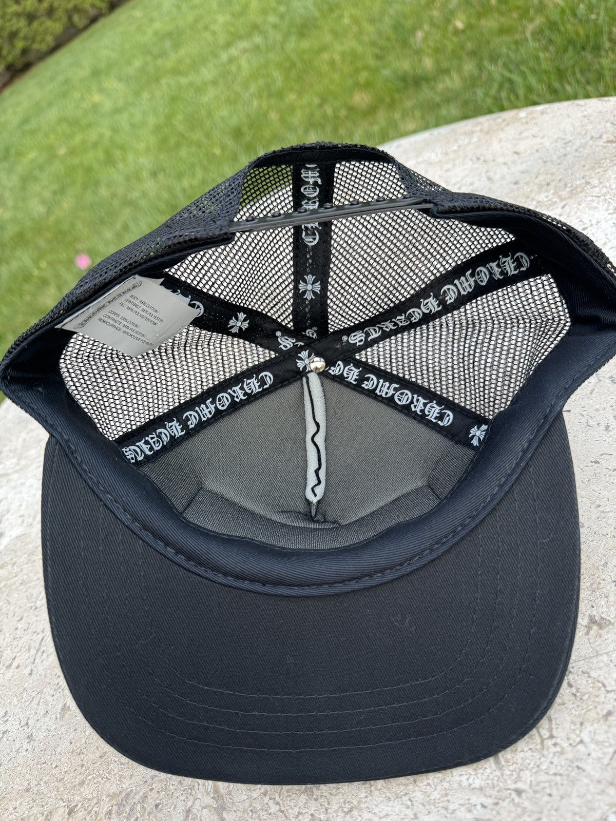 Chrome Hearts Chrome Hearts NYC Trucker Hat Size ONE SIZE - 6 Thumbnail