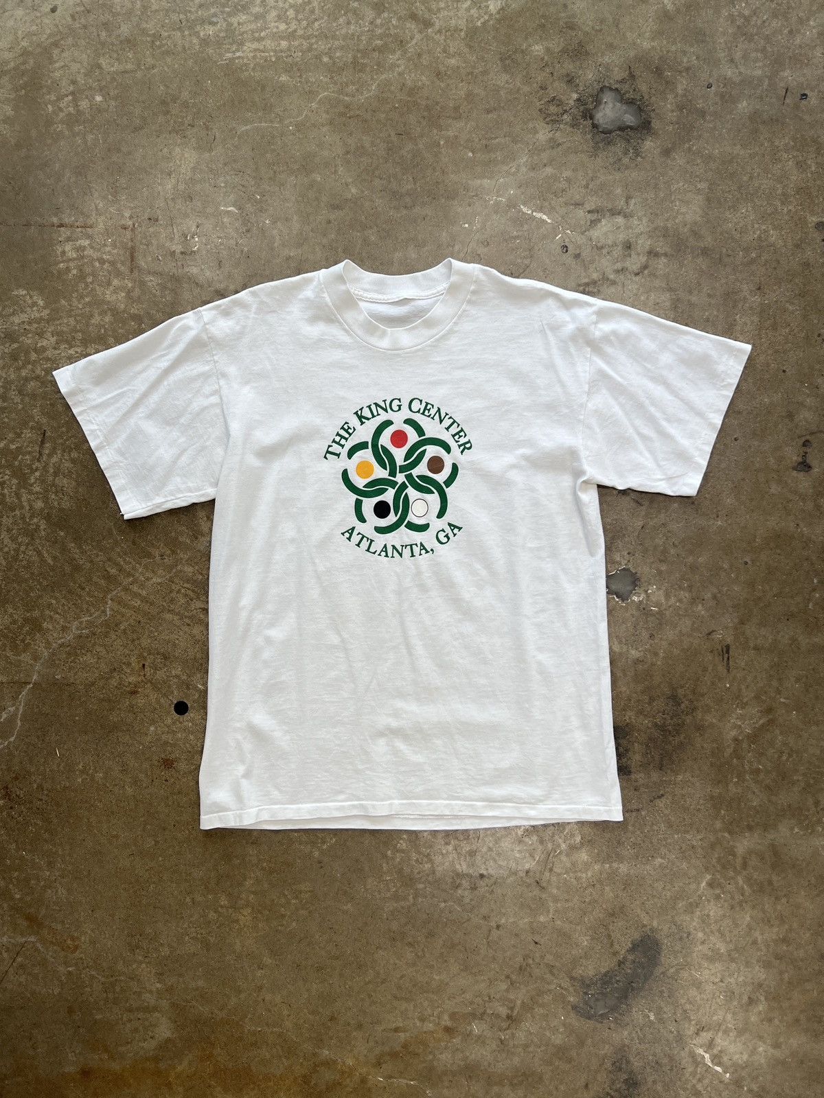 Vintage Vintage The King Center Atlanta Georgia Justice MLK Large Size US L / EU 52-54 / 3 - 2 Thumbnail