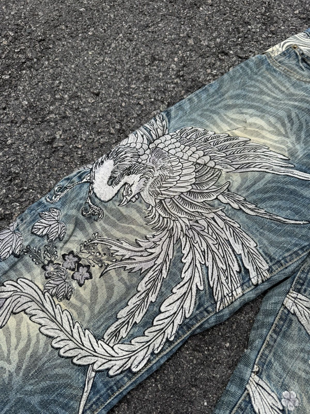Karakuri Tamashii Karakuri Tamashi Sukajan Denim Size US 35 - 4 Thumbnail