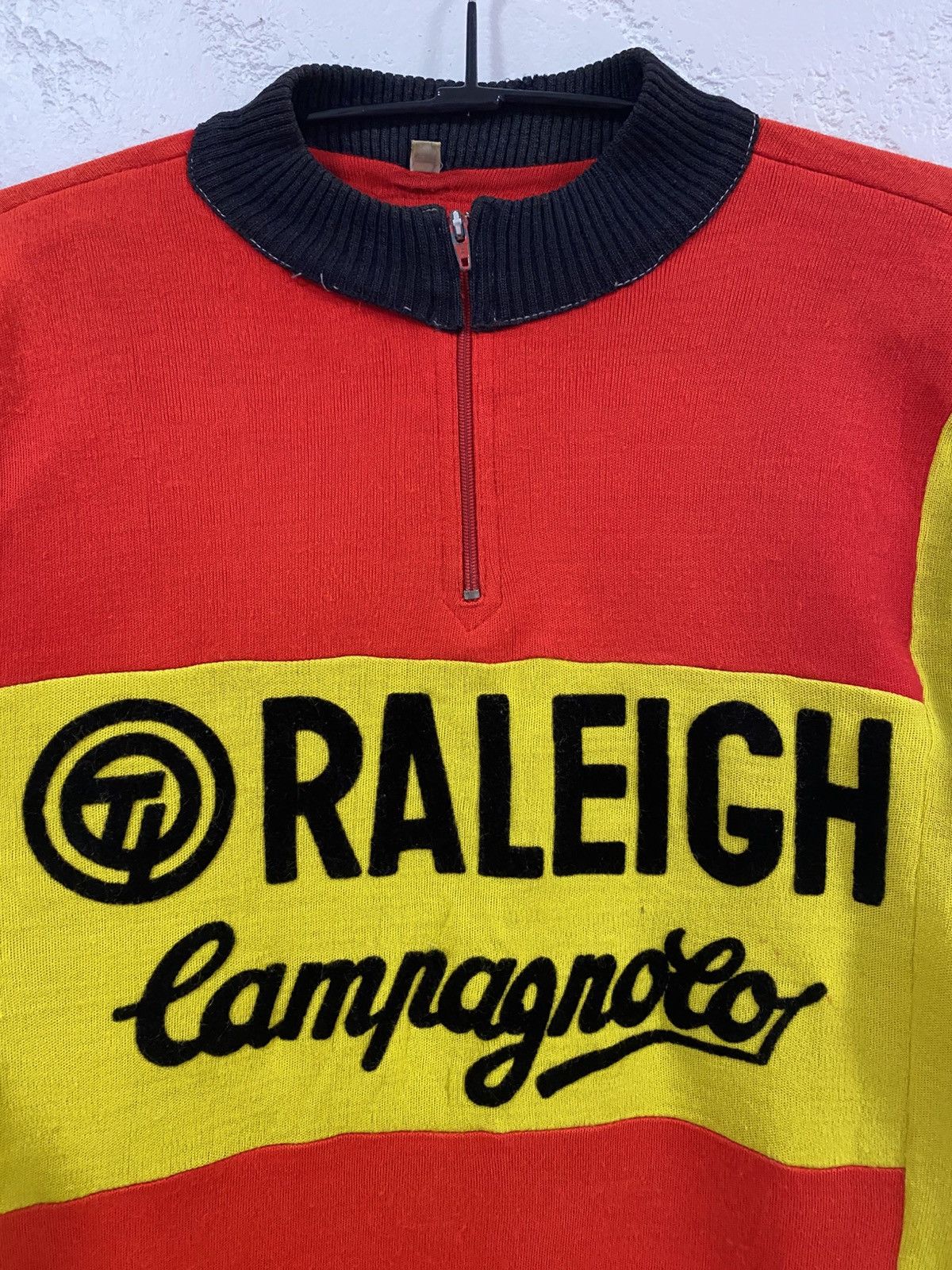 Vintage Vintage 70’s Campagnollo Raleigh Creda Team Cycling Jersey S Size US S / EU 44-46 / 1 - 2 Thumbnail