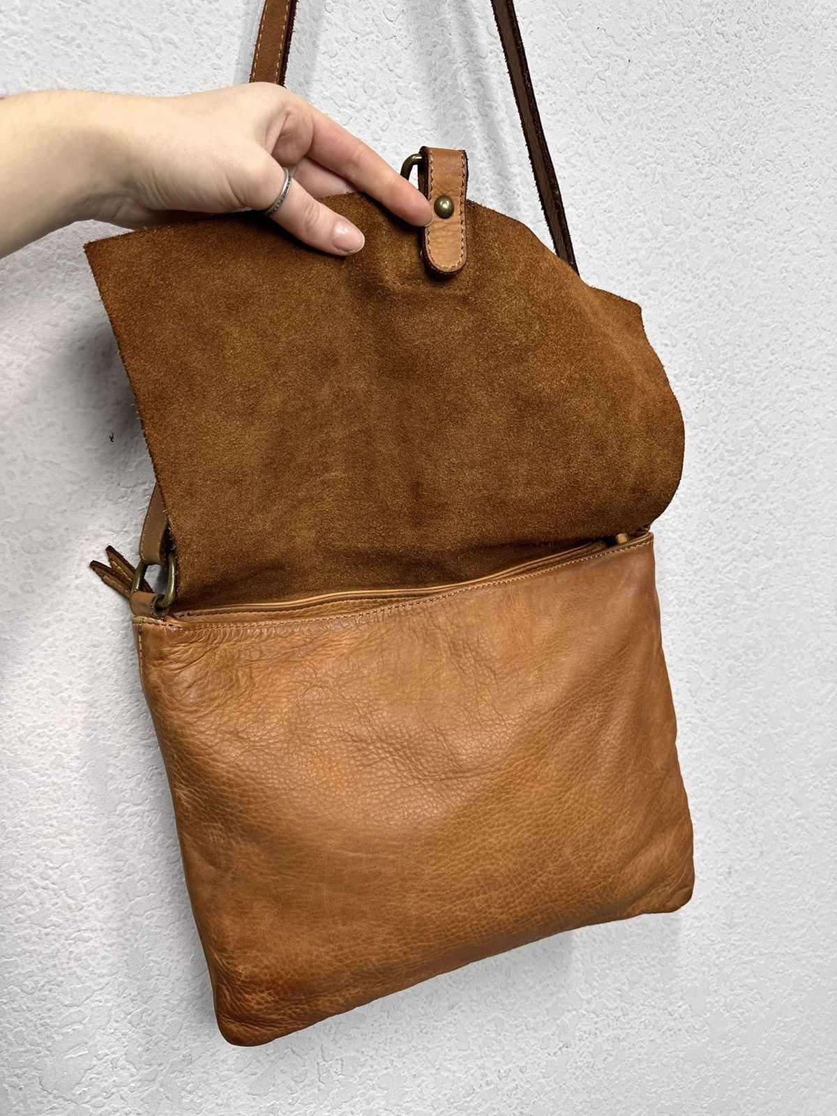Diesel Vintage AS 98 Metal Zip Design Leather Bag Dolce Gabbana GOA Size ONE SIZE - 8 Thumbnail