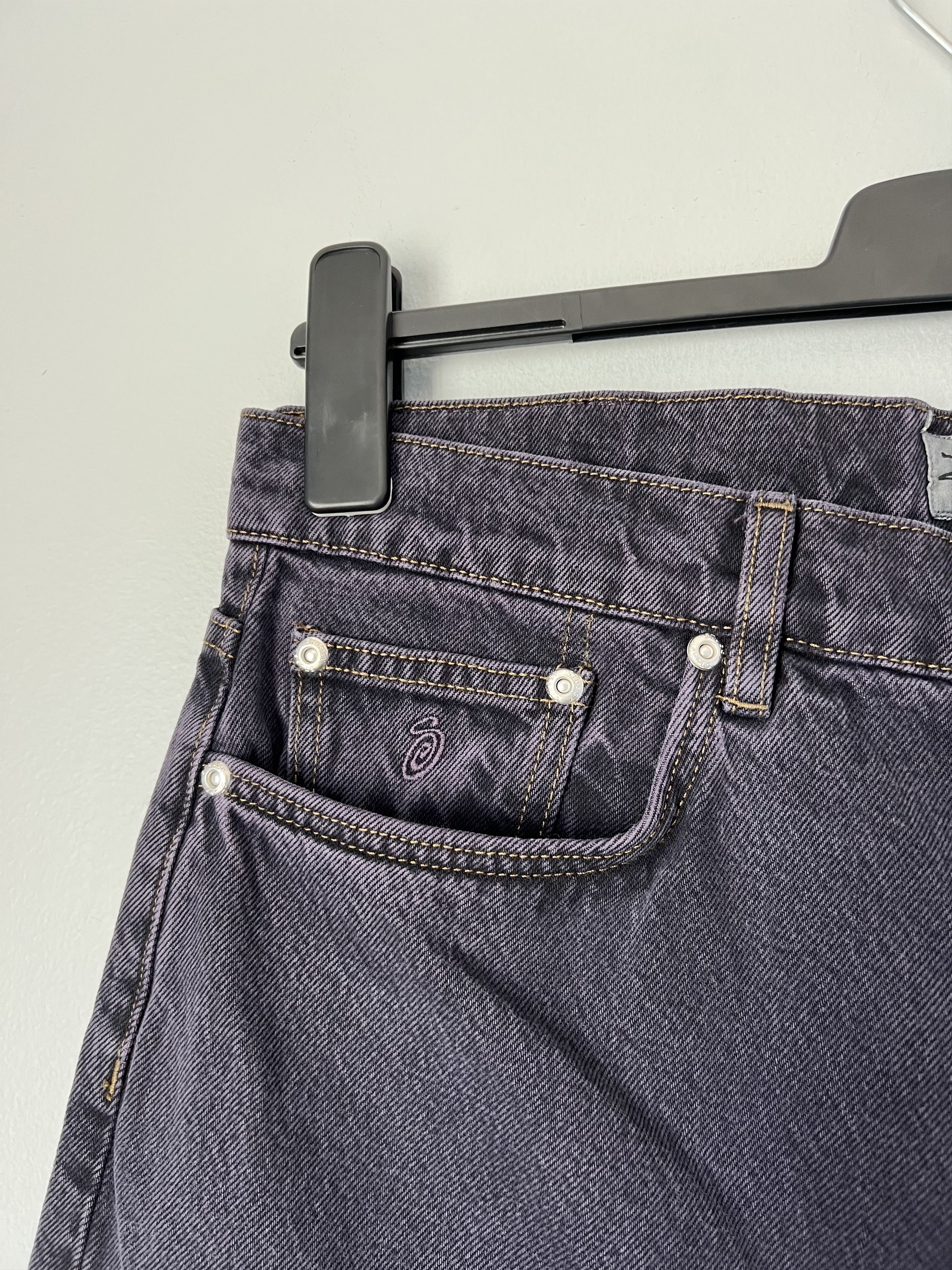 Stussy Stussy Classic Denim Jeans in Nightshade Purple Size US 36 / EU 52 - 4 Thumbnail