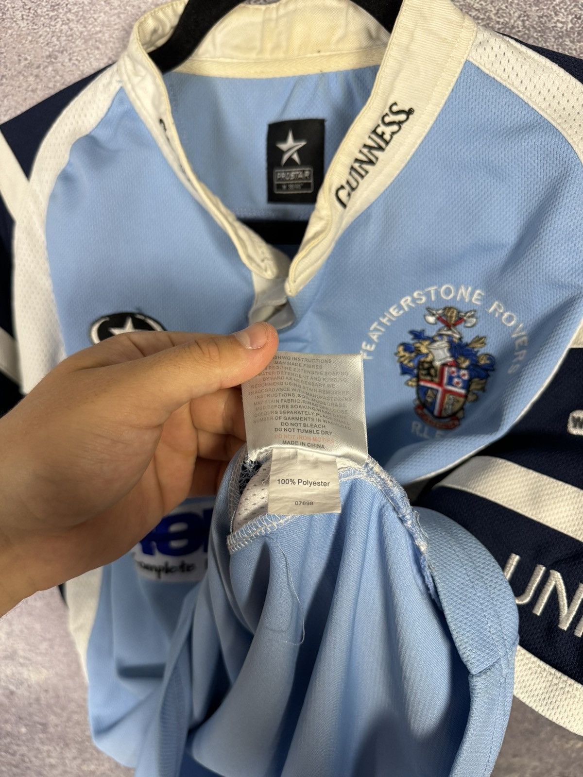 Vintage Featherstone Rovers Prostar Rugby Jersey Union Size US M / EU 48-50 / 2 - 9 Thumbnail