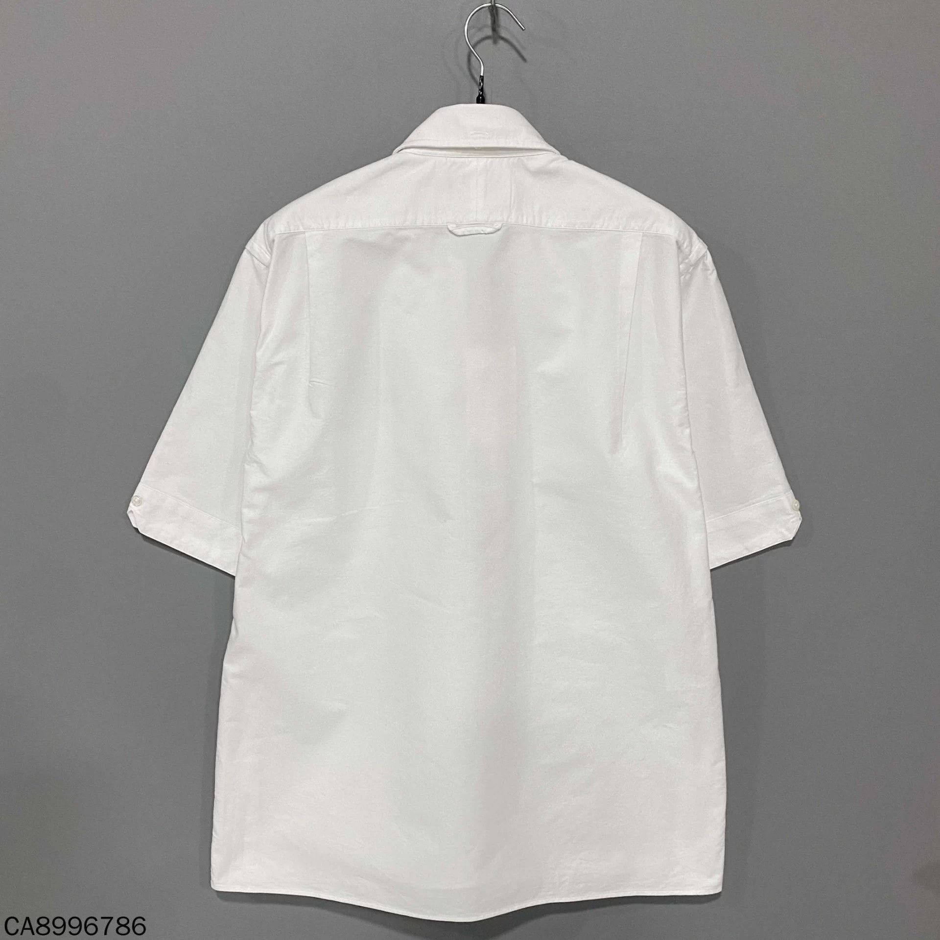 Thom Browne Thom Browne short-sleeve zip front color block shirt 2 Size US M / EU 48-50 / 2 - 3 Thumbnail