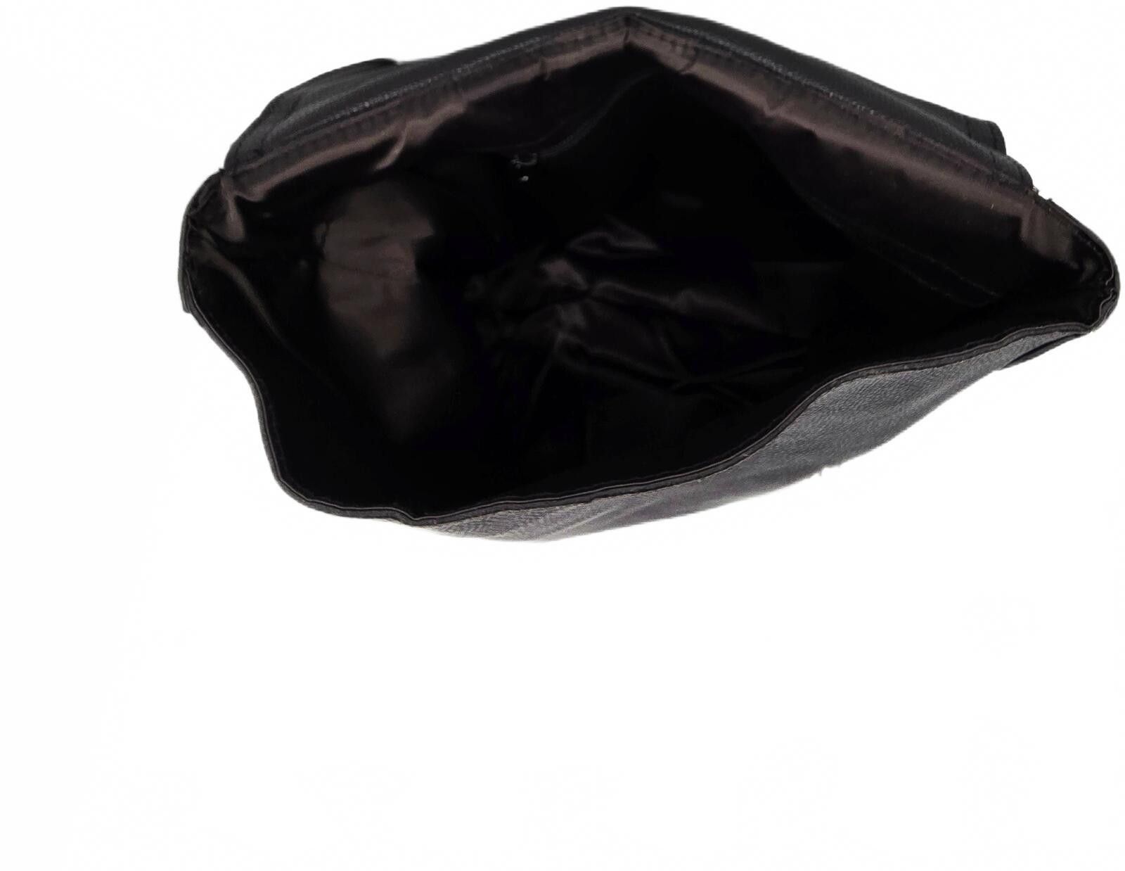 Other Black Faux Leather Backpack Size ONE SIZE - 8 Thumbnail