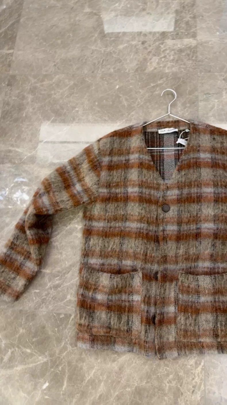 Our Legacy our legacy Classic horsehair plaid cardigan 2505-Nextarrow Size US M / EU 48-50 / 2 - 1 Thumbnail