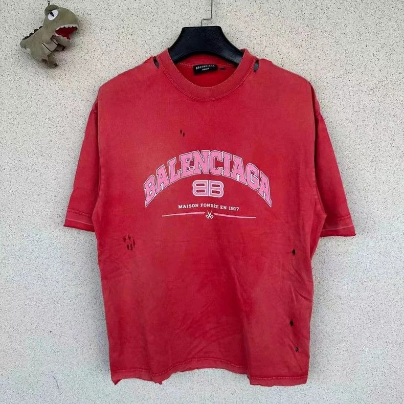 Balenciaga Balenciaga Black Label Men's Scissors Short Sleeves Size US S / EU 44-46 / 1 - 1 Thumbnail