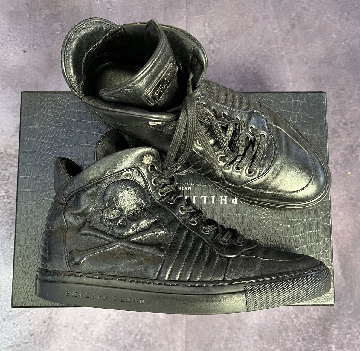 Philipp Plein Philipp Plein-Sneakers Black | Grailed