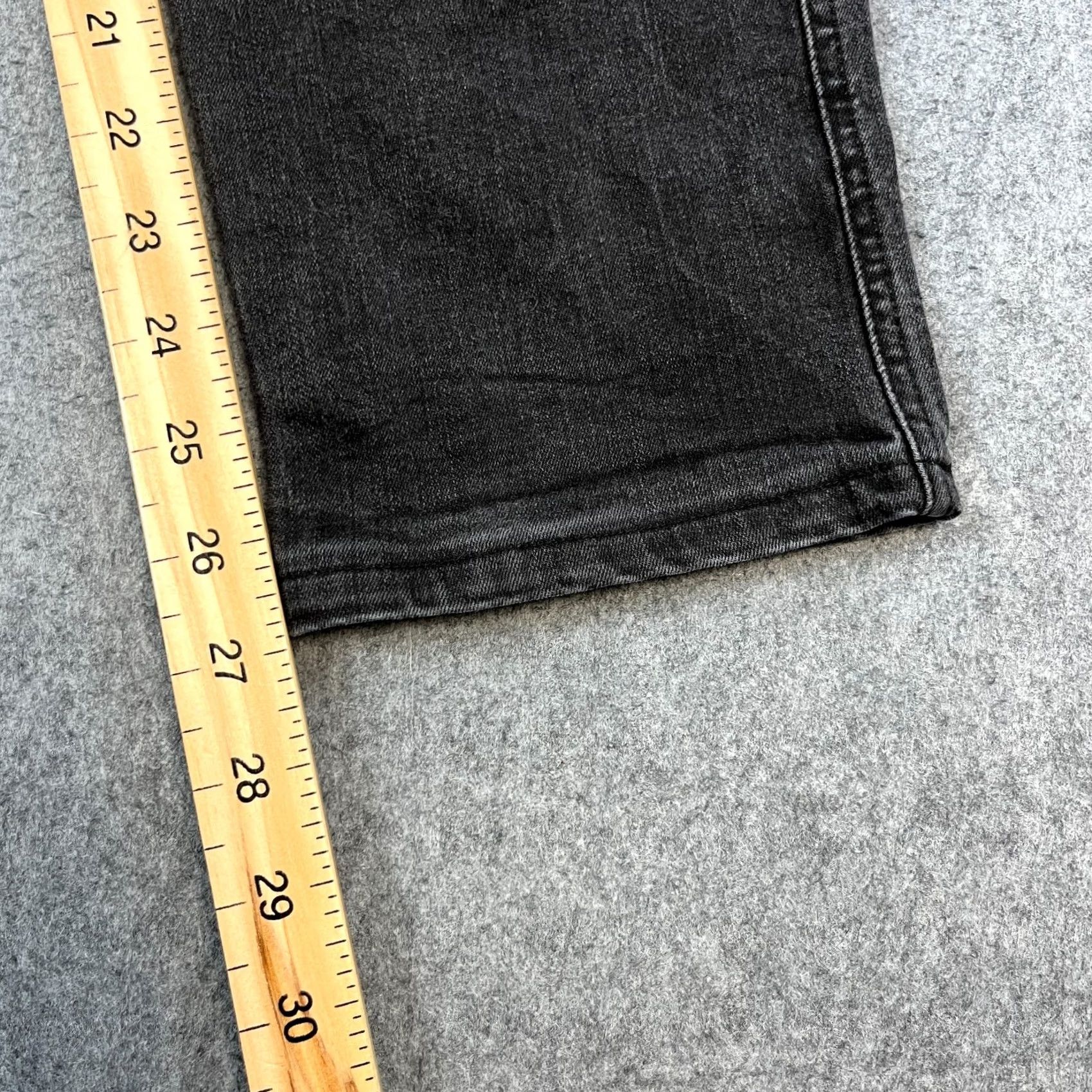 Replay Replay Jeans Slim Tapered 32 28 Grey Stretch Anbass Mens Regular Waist 32 Denim Cotton Polyester Modal 5-Pocket Comfort Pockets Vintage No Size US 32 / EU 48 - 4 Thumbnail