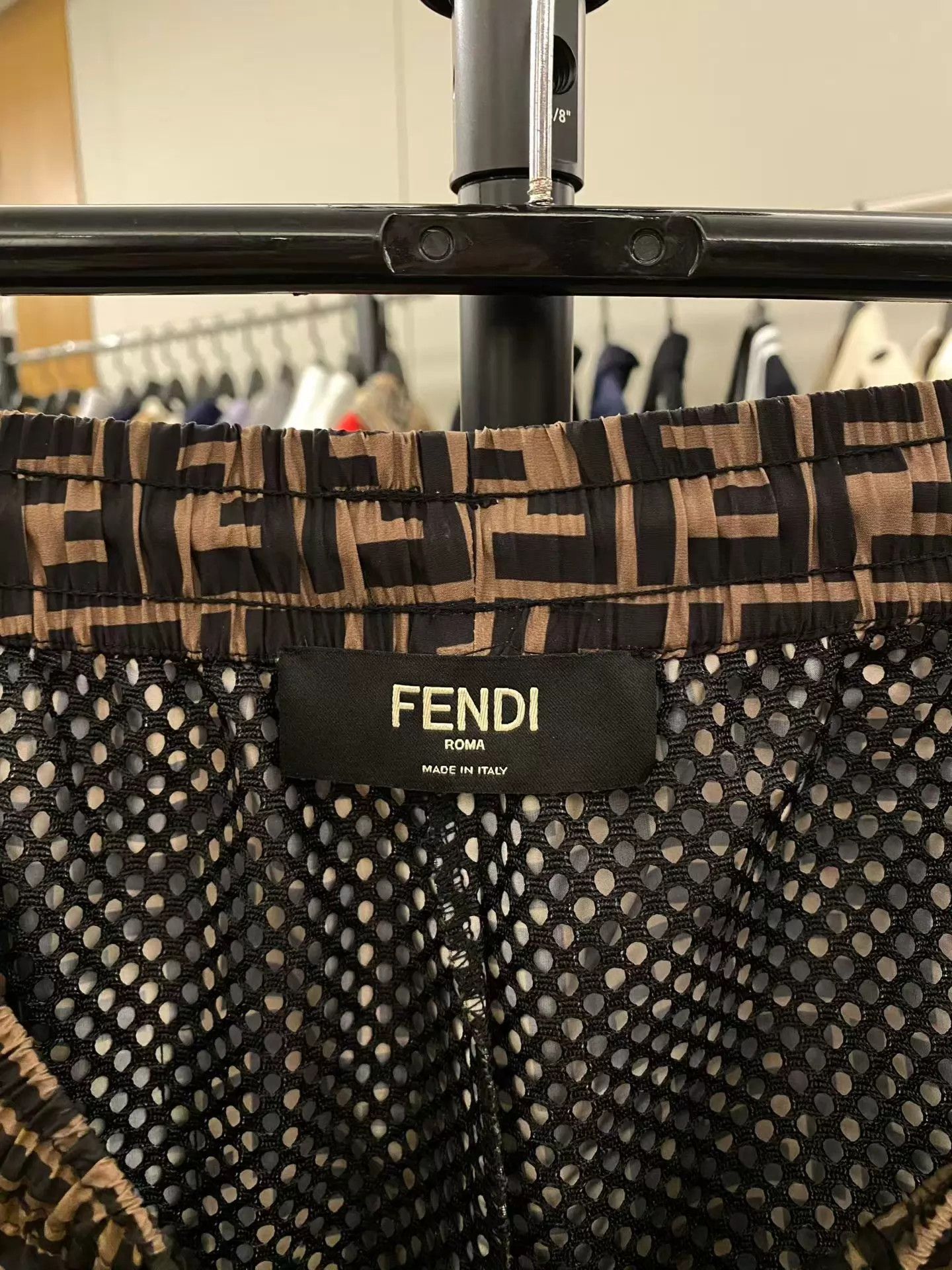 Fendi Fendi Brown All-Over Print Pants 46 99 New Size US 30 / EU 46 - 3 Thumbnail