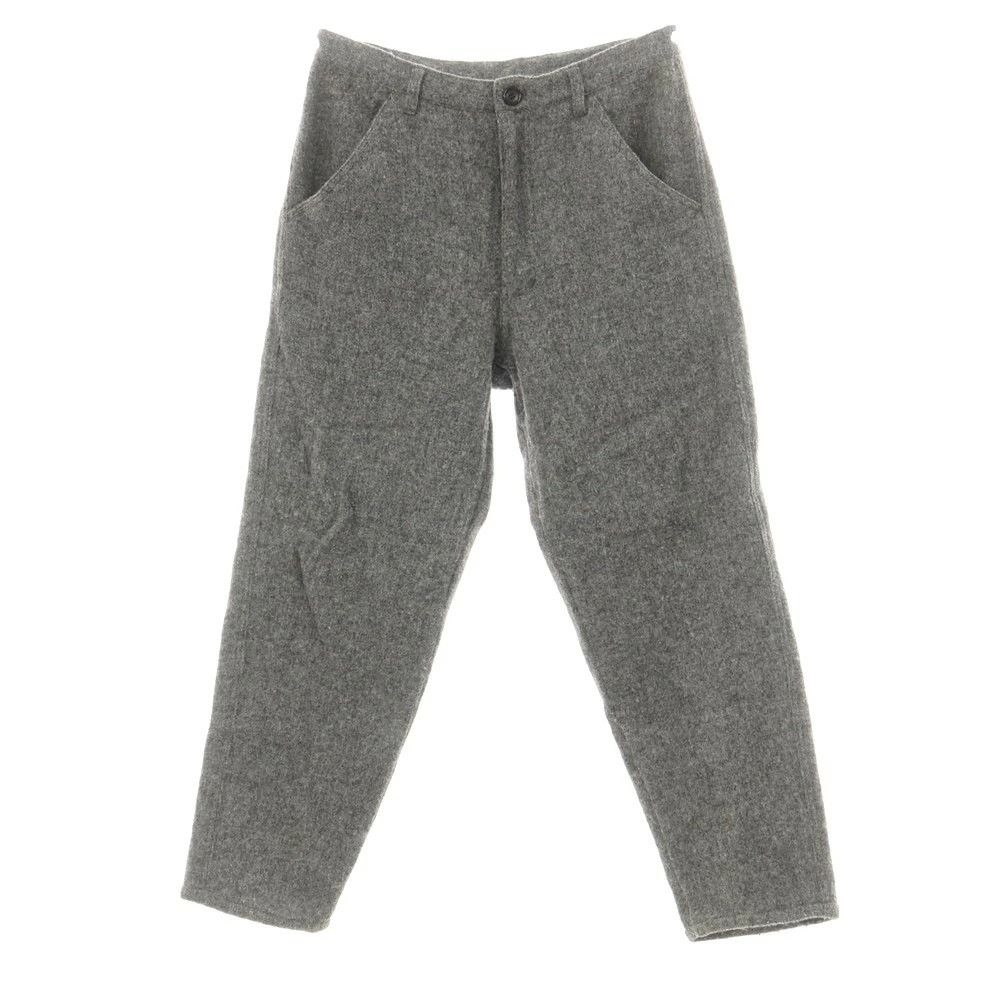 Comme des Garcons SHIRT Casual Pants Wool Nylon Casual Slacks Zip Up Gray Size US 31 - 1 Thumbnail