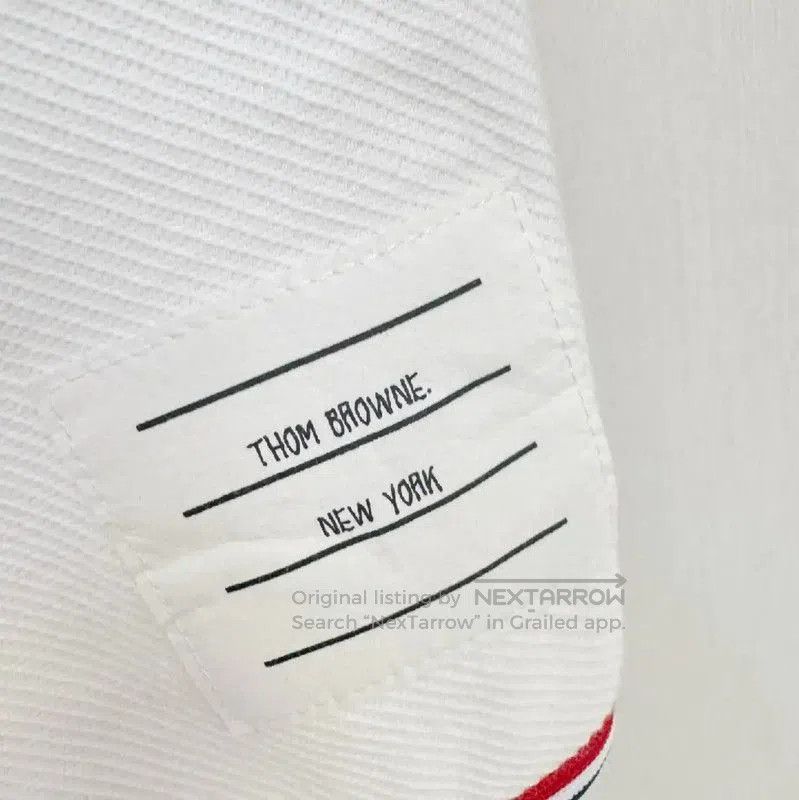 Thom Browne Thom Browne White Cotton Women's Shorts . Size 23" - 3 Thumbnail