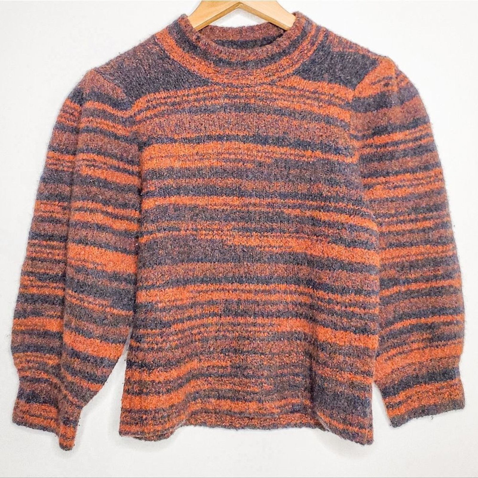 Veronica Beard Veronica Beard Lumina Wool Pullover Balloon Sleeve Sweater S Size S / US 4 / IT 40 - 2 Thumbnail