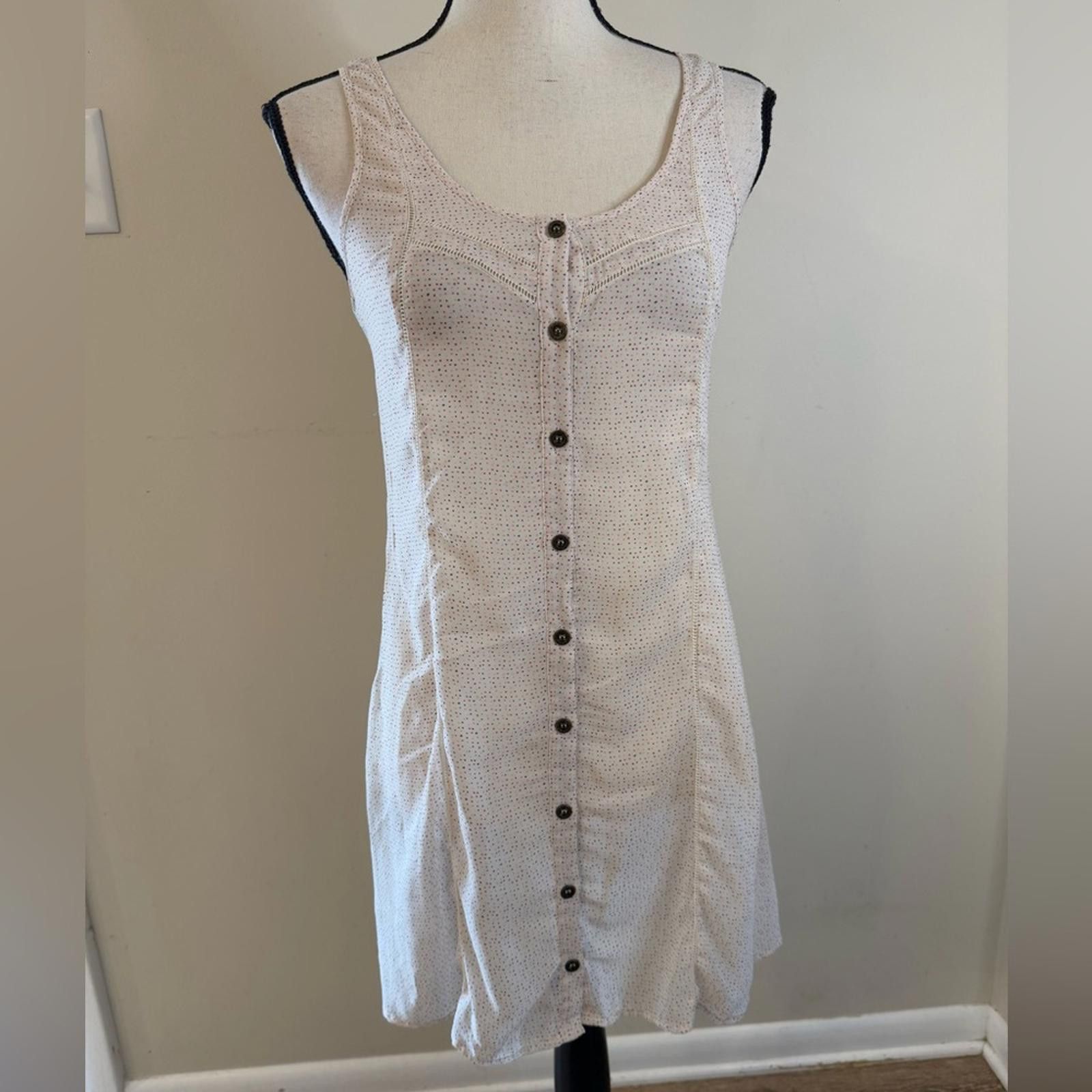 Quiksilver Quick Silver polka dot sheer swim coverup mini dress SZ XS Size XS / US 0-2 / IT 36-38 - 1 Thumbnail