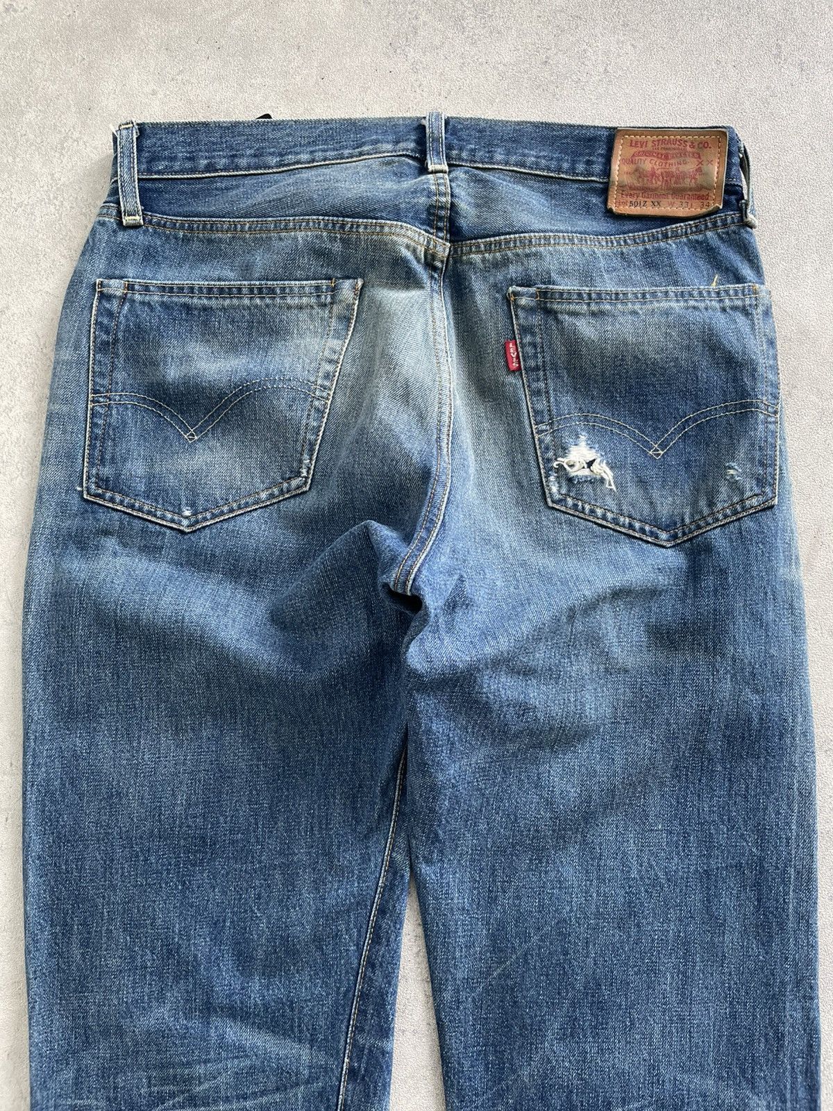 Japanese Brand × Levi's × Levi's Vintage Clothing Levis 501 zxx Selvedge Vintage Big E X Japanese Brand Size US 33 - 9 Thumbnail