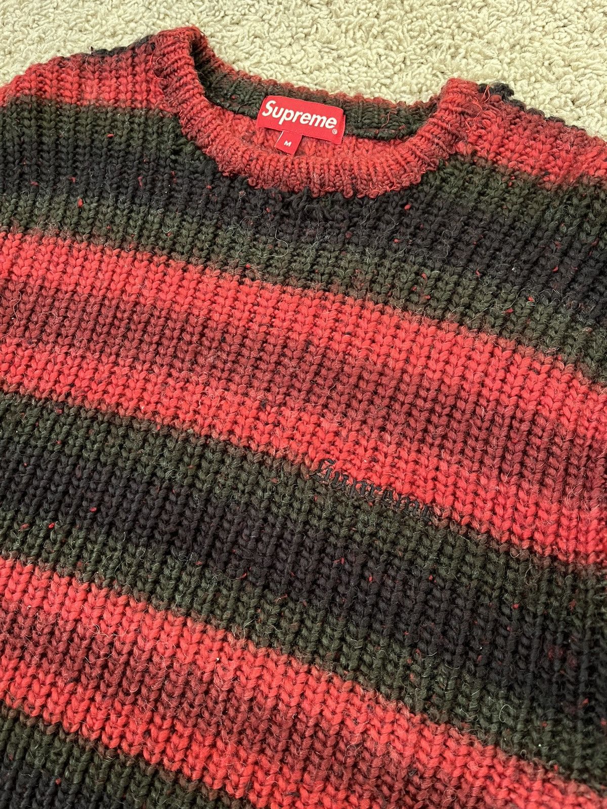 Supreme Ombré stripe sweater Size US M / EU 48-50 / 2 - 2 Thumbnail