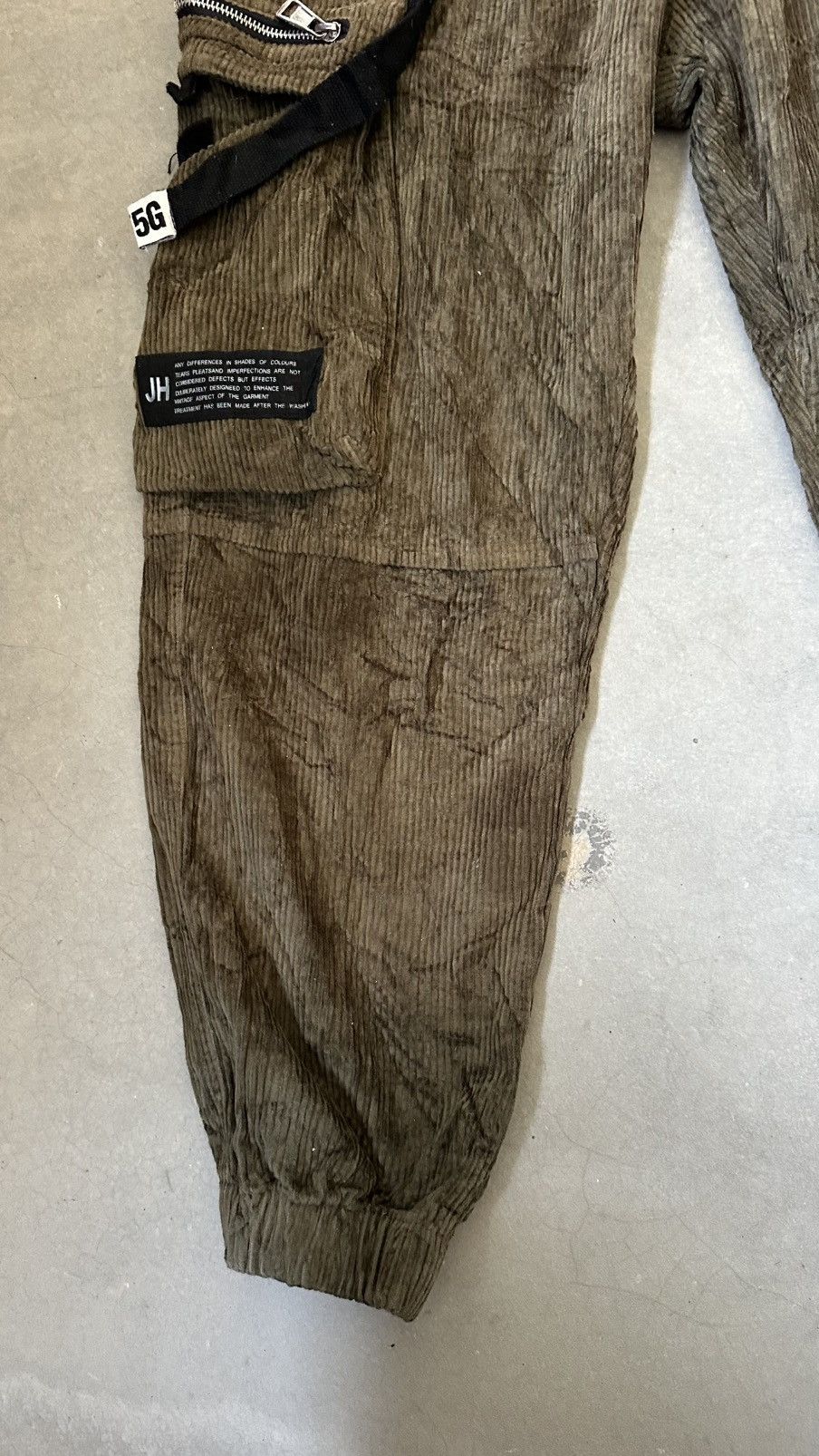 Japanese Brand JAPAN CORDUROY CARGO PANT Size US 32 / EU 48 - 2 Thumbnail