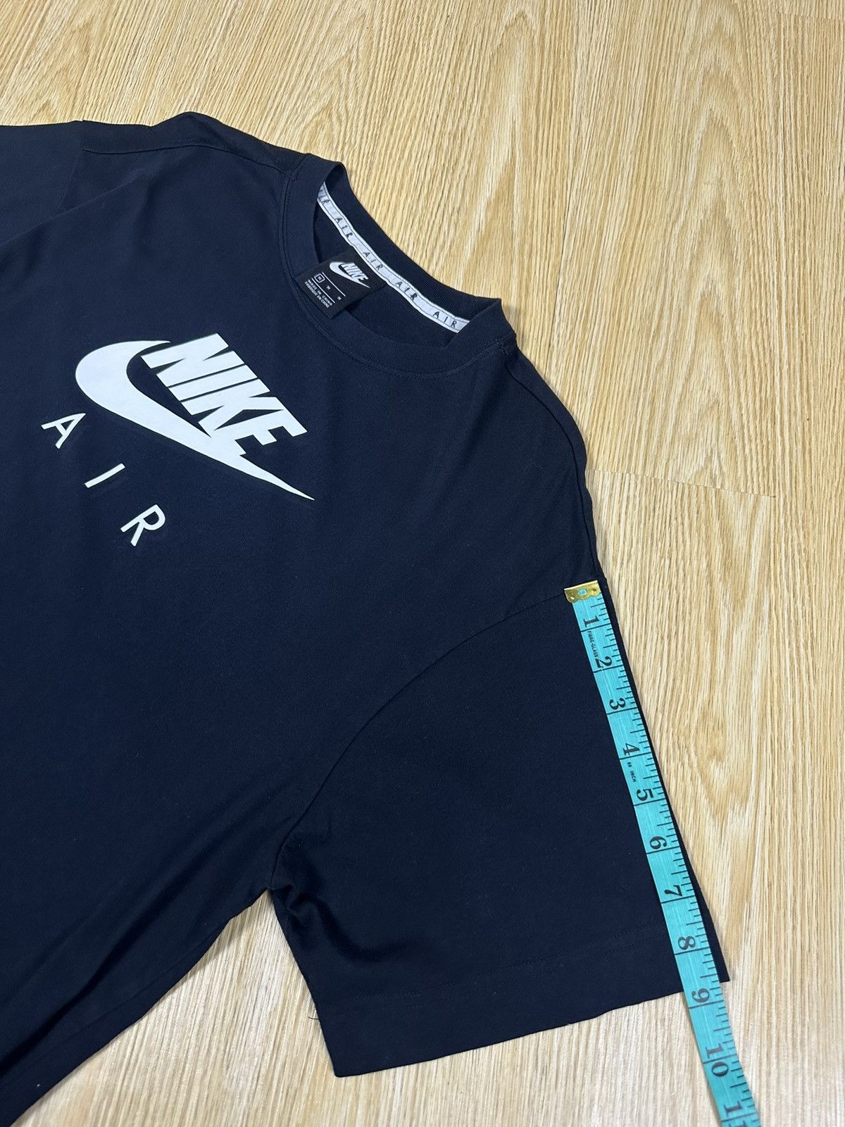 Nike Nike Air Baggy Boxy Black TShirt A396 Size US M / EU 48-50 / 2 - 5 Thumbnail
