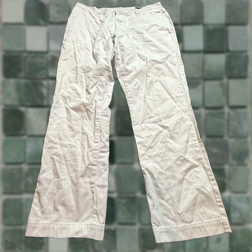 Vineyard Vines Vineyard Vines Pants Mens 34 x 30 Beige Chino Regular N/A Casual Formal Workwear Party/Cocktail Business Mens Size US 30 / EU 46 - 1 Thumbnail