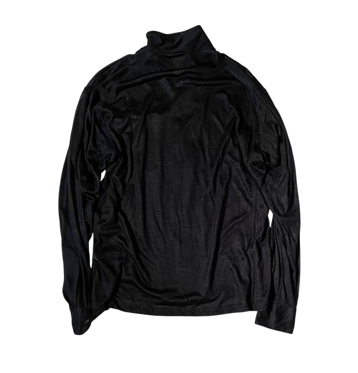 Yohji Yamamoto TAX FREE 🇺🇸 yohji yamamoto costume d’homme sheer camp shirt Size US S / EU 44-46 / 1 - 4 Thumbnail