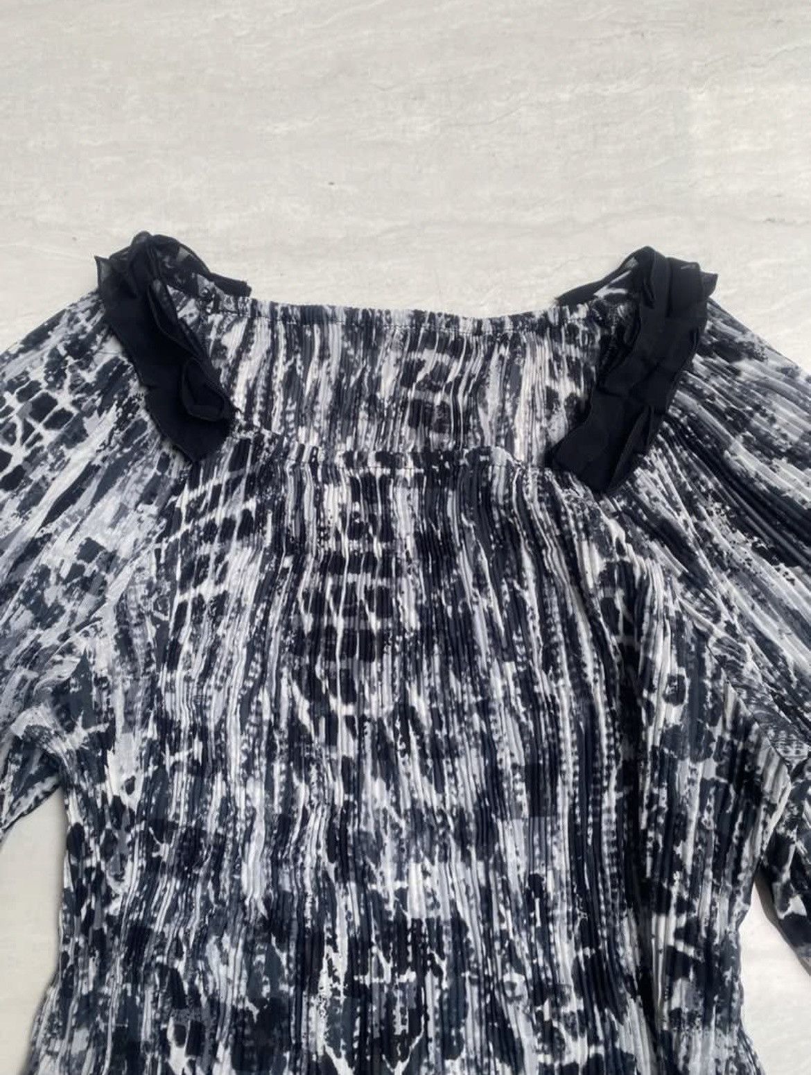 Other YUMA KOSHINO Pleats Dress Size XS / US 0-2 / IT 36-38 - 9 Thumbnail