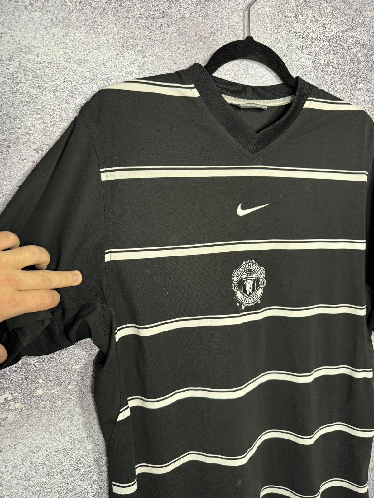 Nike Vintage Manchester United 2002 Nike Training Jersey Blokcore Size US M / EU 48-50 / 2 - 7 Thumbnail