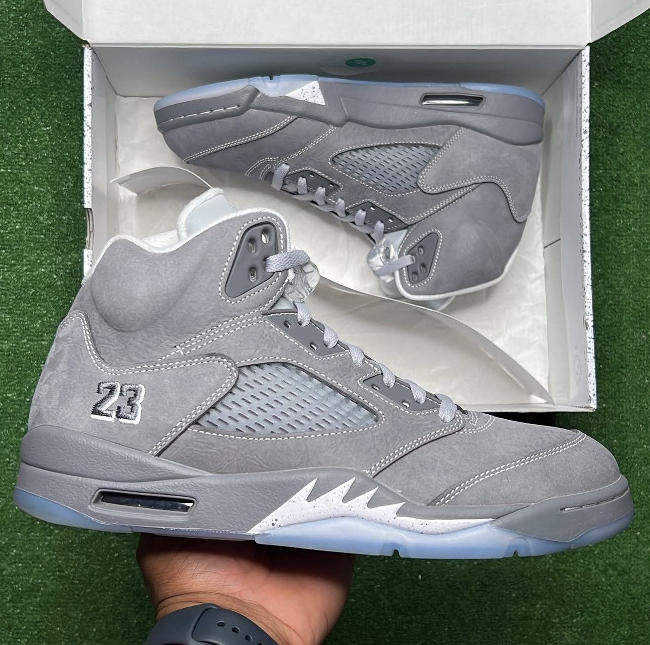 Nike Air Jordan 5 Retro ‘Wolf Grey’ 2026 Size US 11 / EU 44 - 3 Thumbnail