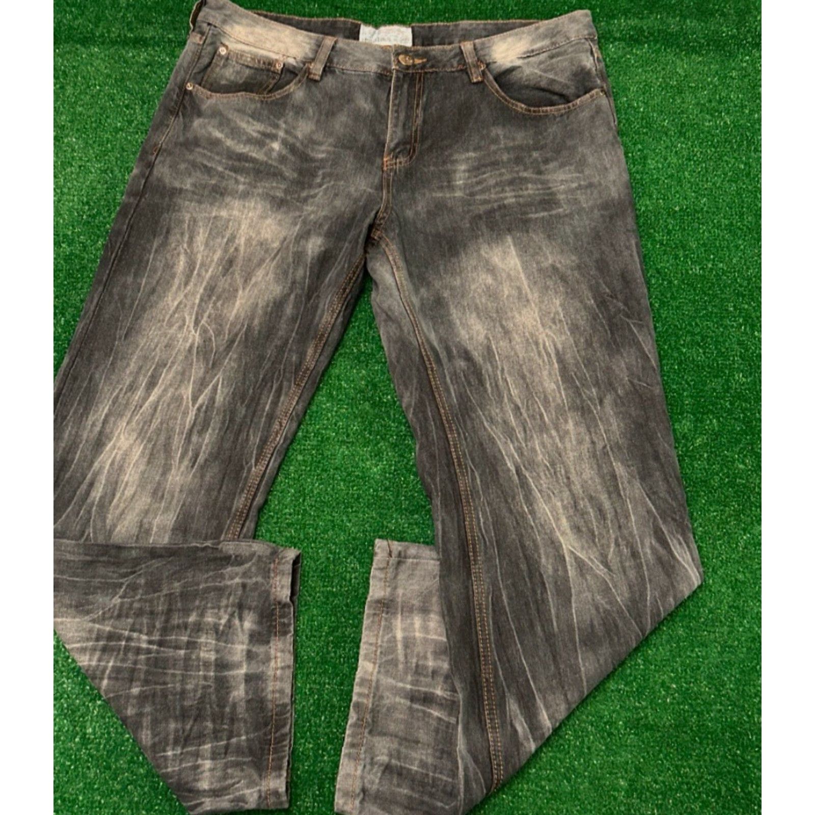 Ecko Unltd. Vintage Y2K Ecko Unltd Baggy Skater Grunge Jeans VTG Mens Sz 38 Dark Denim Wash Size US 38 / EU 54 - 3 Thumbnail