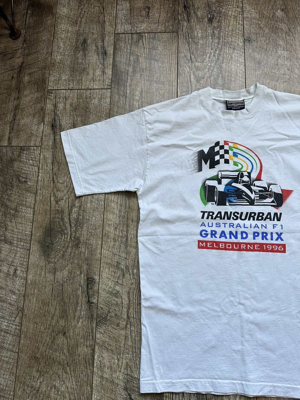 Formula 1 1996 Goodsports Australian Grand Prix F1 T Shirt Size US XL / EU 56 / 4 - 3 Thumbnail