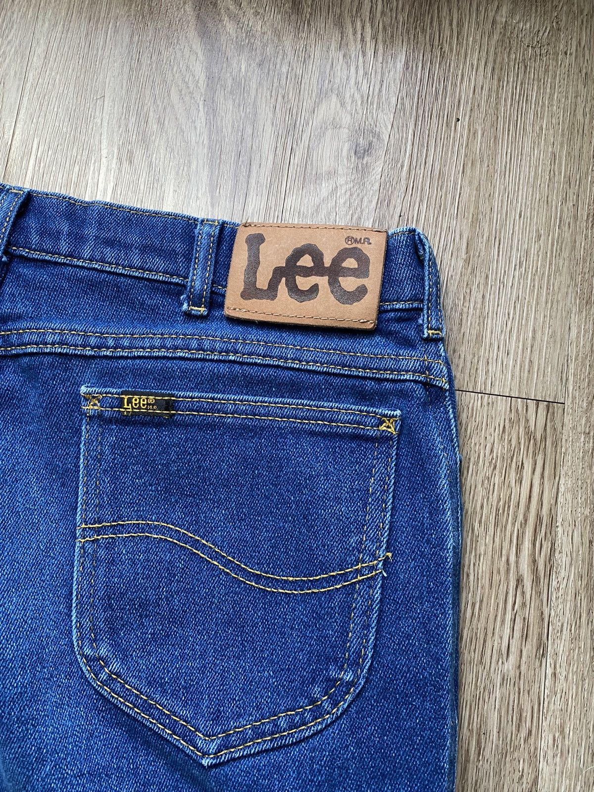 Lee True Vintage 80s Lee Denim Jeans Made in USA Size US 32 / EU 48 - 5 Thumbnail