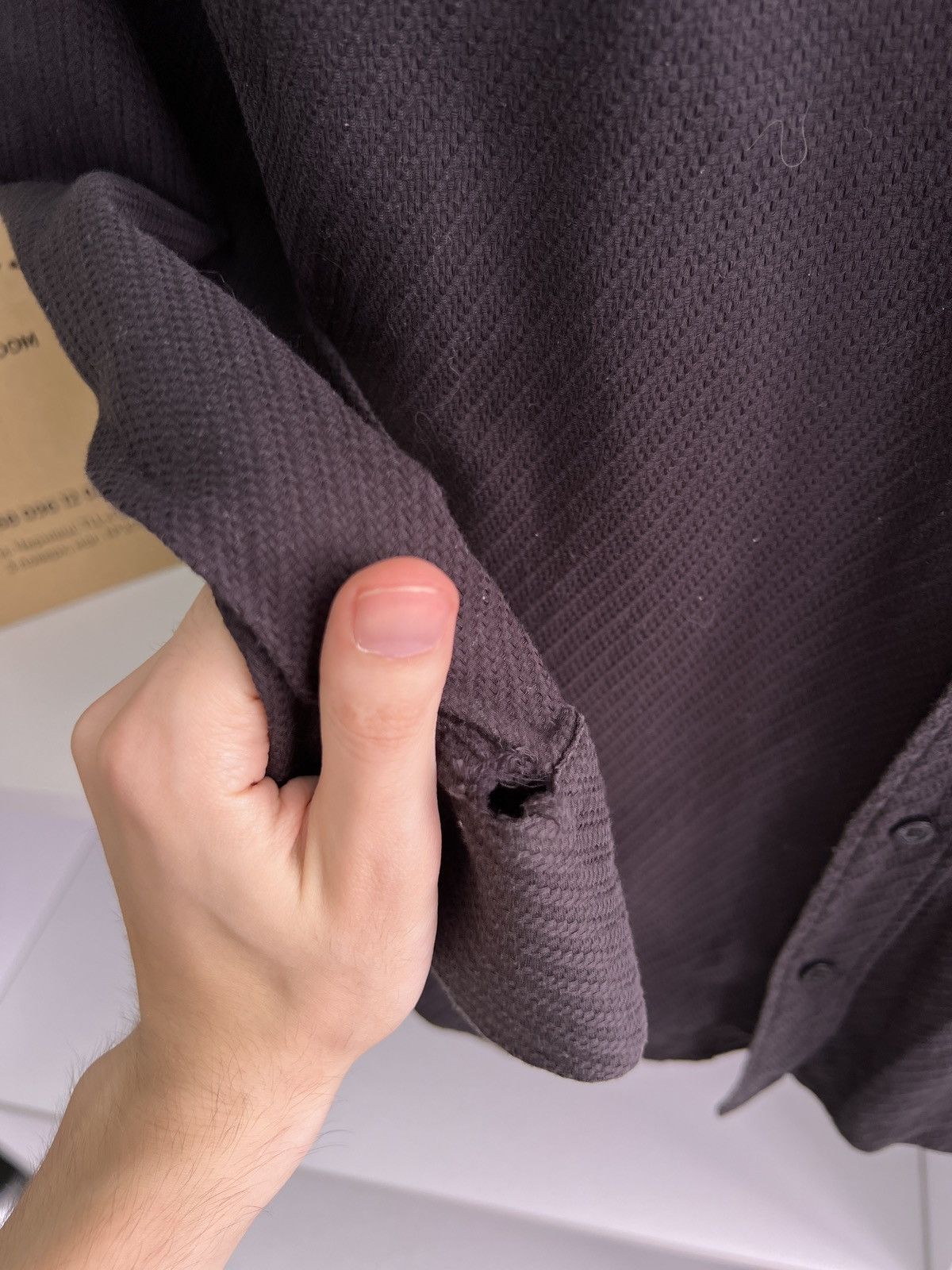 Vintage × Yves Saint Laurent Vintage Yves Saint Laurent Luxury Black Button up Shirt Size US S / EU 44-46 / 1 - 10 Thumbnail