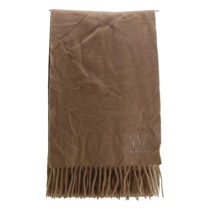 Max Mara MaxMara Comfortable Fashion Cashmere Scarf 0079 Size ONE SIZE - 1 Thumbnail