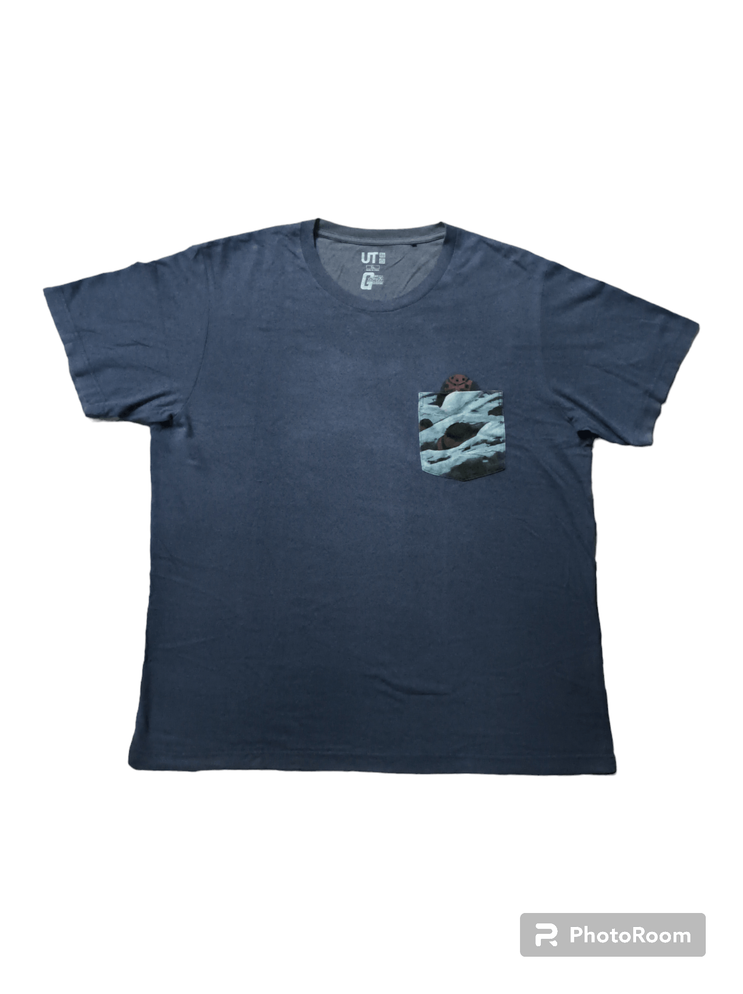 Anime × Cartoon Network × Japanese Brand RARE Uniqlo UT Gundam Pocket Tee T Shirt Size US XL / EU 56 / 4 - 3 Thumbnail