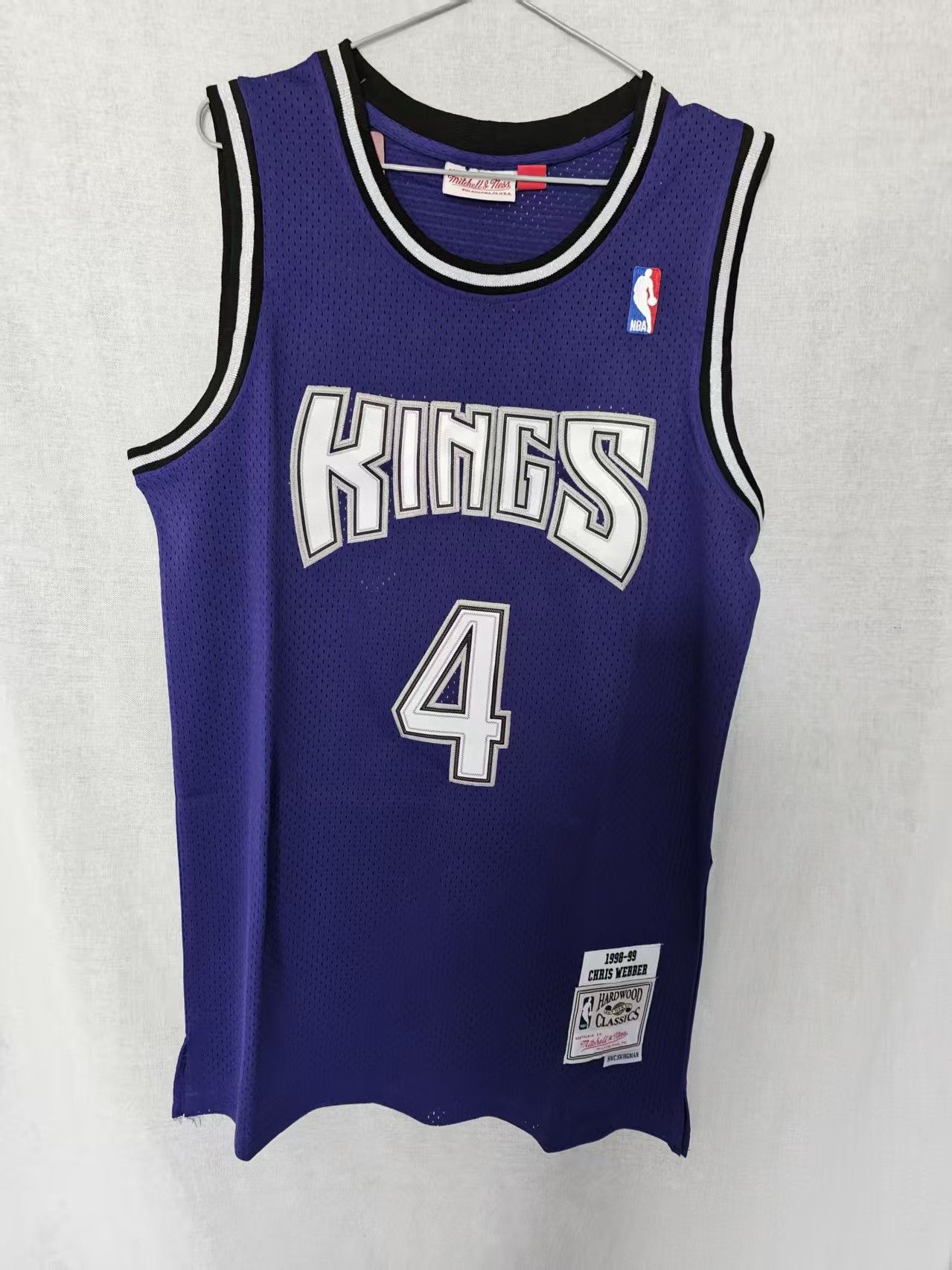 NBA Sacramento Kings 4 Chris Webber Jersey Size US S / EU 44-46 / 1 - 1 Thumbnail
