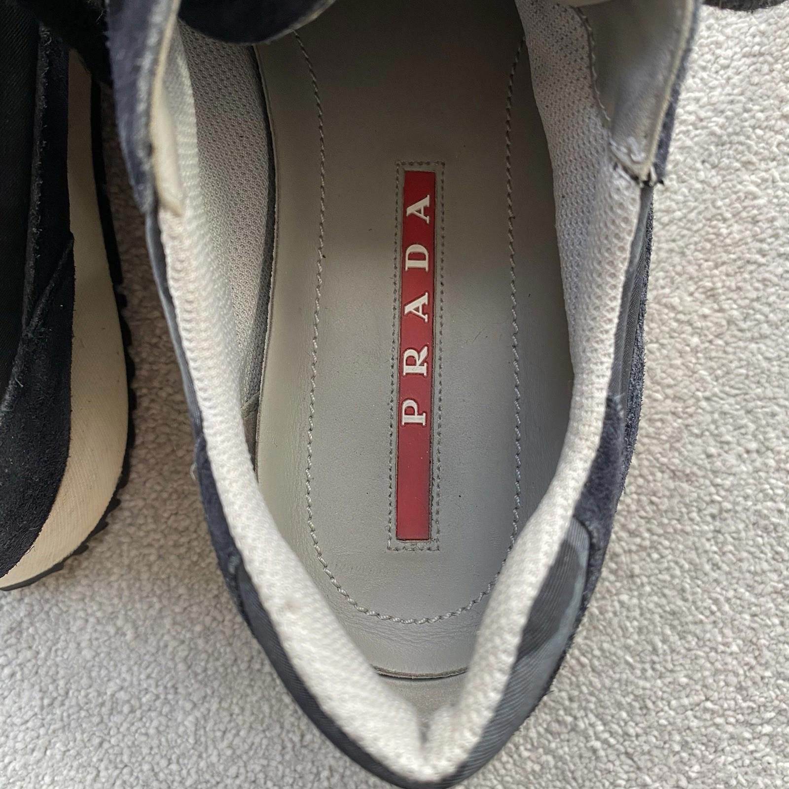 Prada Prada Women’s Navy Camo Trainers Size EU39 Size US 9 / IT 39 - 8 Thumbnail