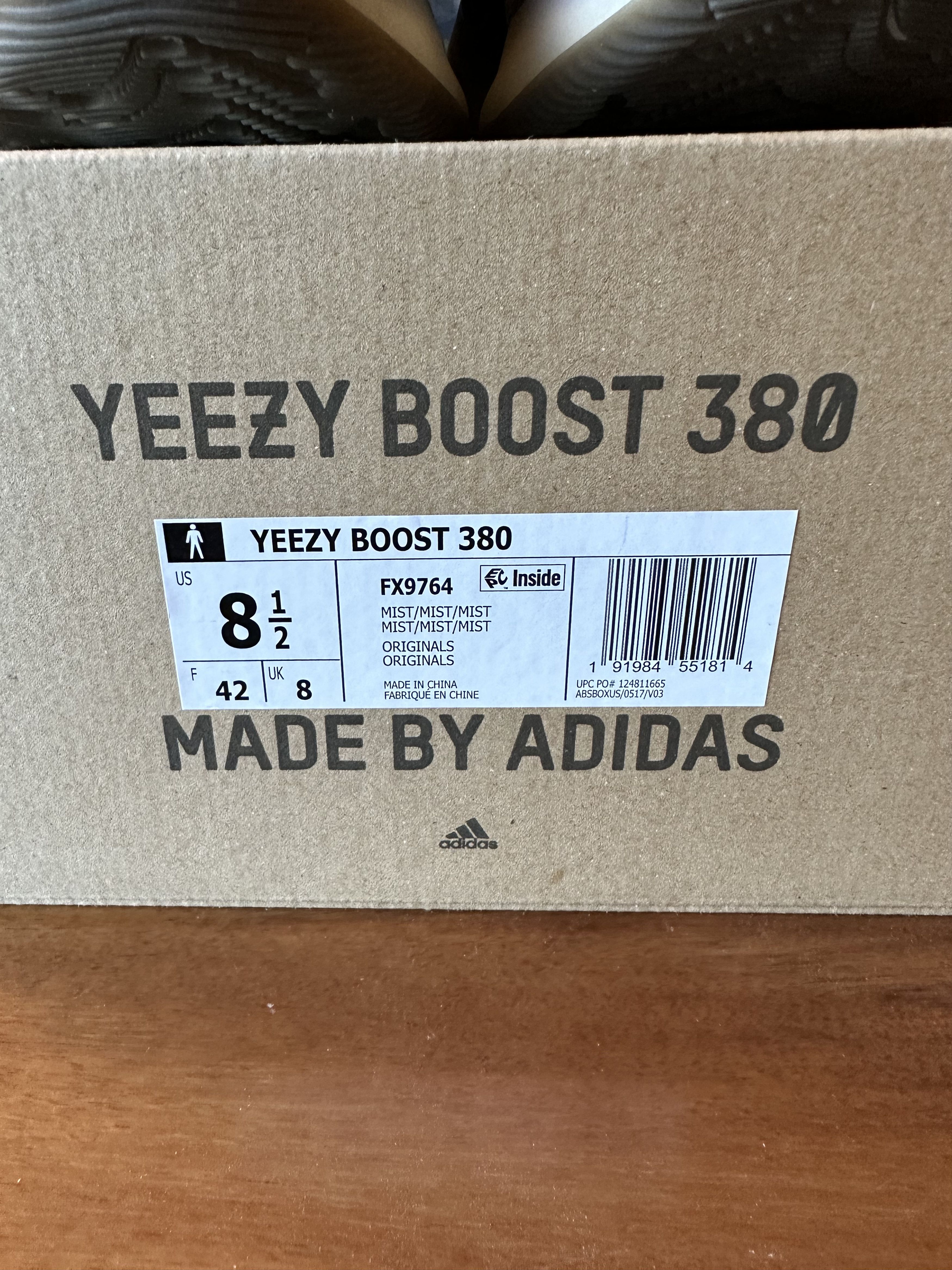 Adidas × Kanye West Adidas Yeezy Boost 380 Mist Size US 8.5 / EU 41-42 - 8 Thumbnail