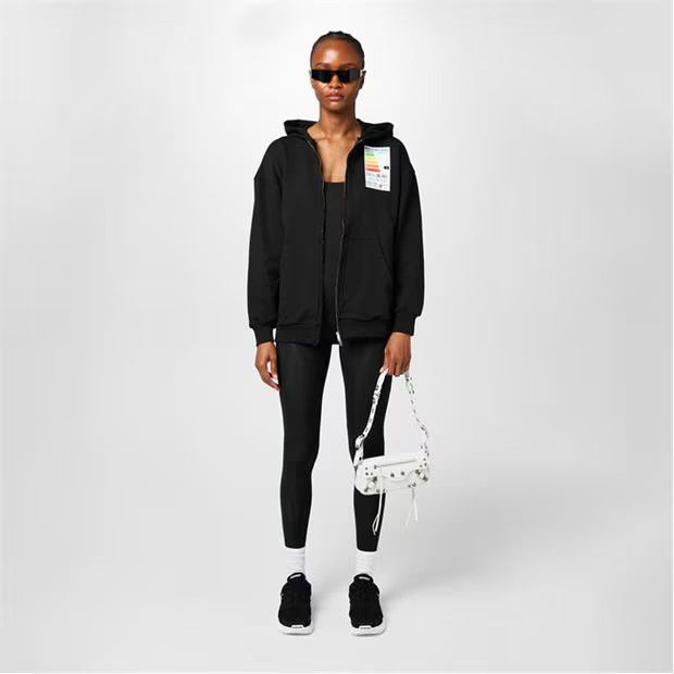 Balenciaga o1g2r1mq0924 Energy Hoodie in Black Size XS / US 0-2 / IT 36-38 - 6 Thumbnail