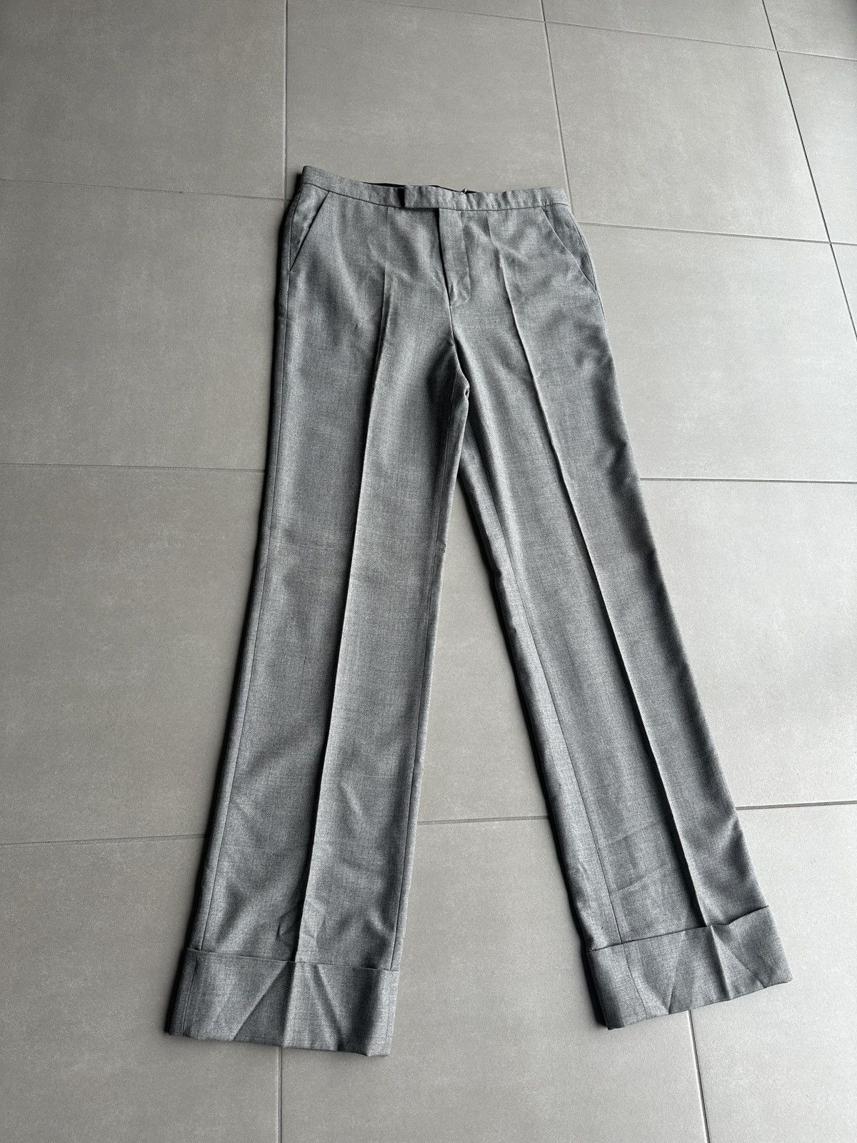 Raf Simons Raf Simons AW1999 NWT Wool straight leg trousers Size US 32 / EU 48 - 4 Thumbnail