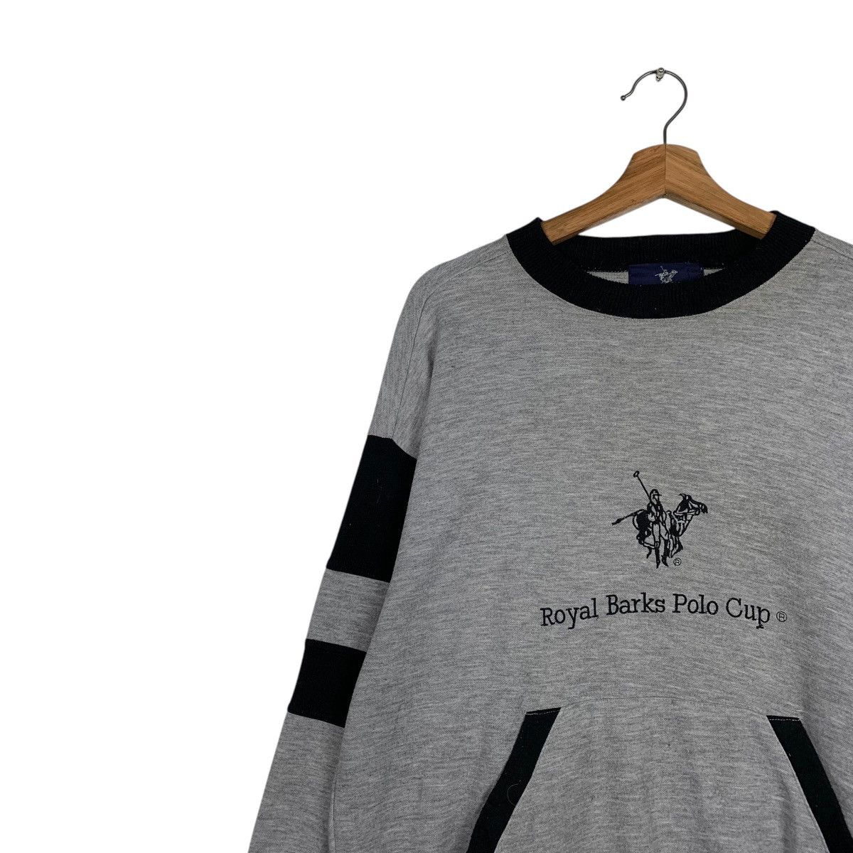 Japanese Brand Royal Barks Polo Cup Big Logo Crewneck Sweatshirt Size US M / EU 48-50 / 2 - 6 Thumbnail