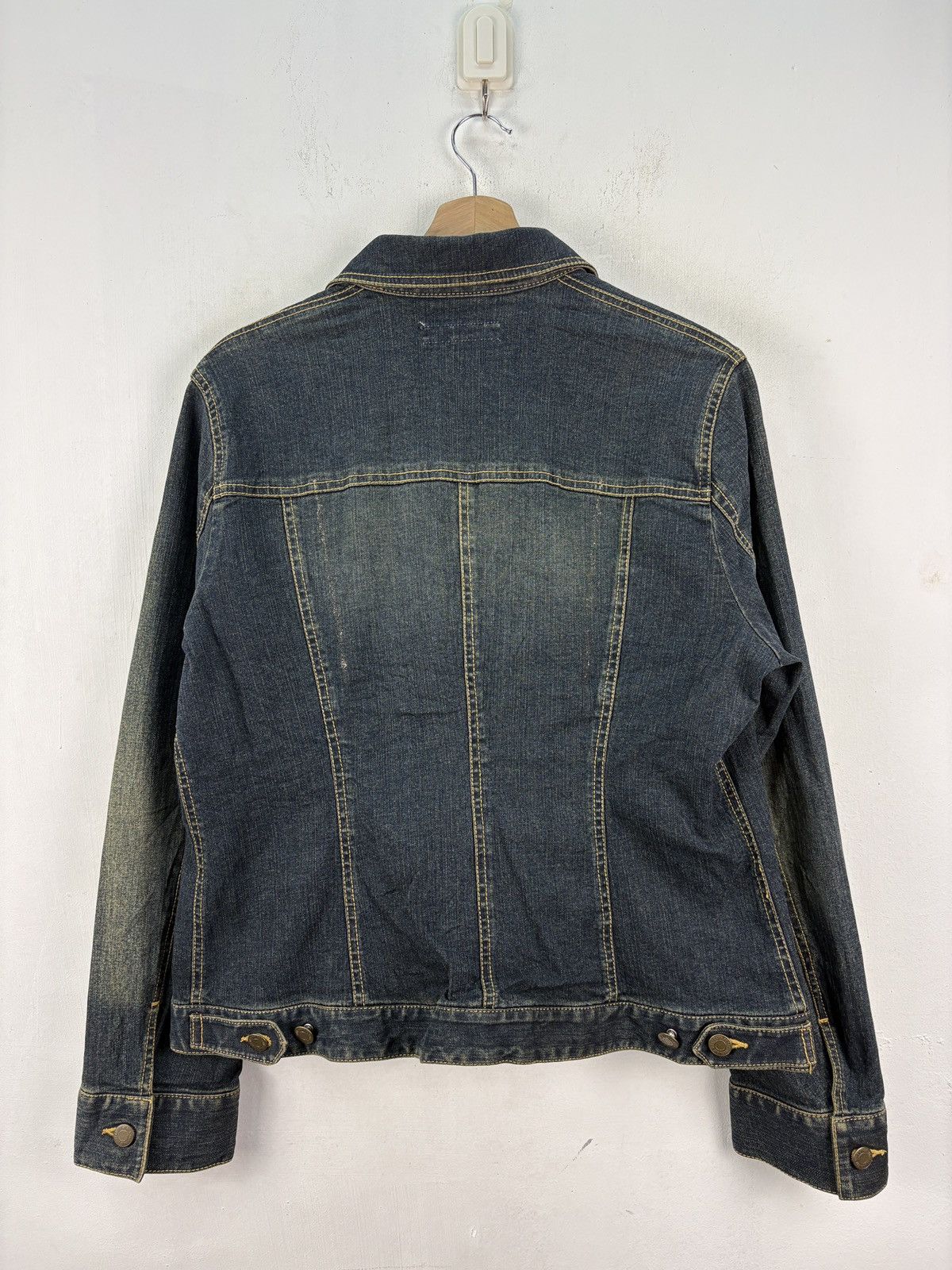 Takeo Kikuchi × Vintage Vintage Takeo Kikuchi Denim Jacket Faded Blue Wash Size US M / EU 48-50 / 2 - 4 Thumbnail