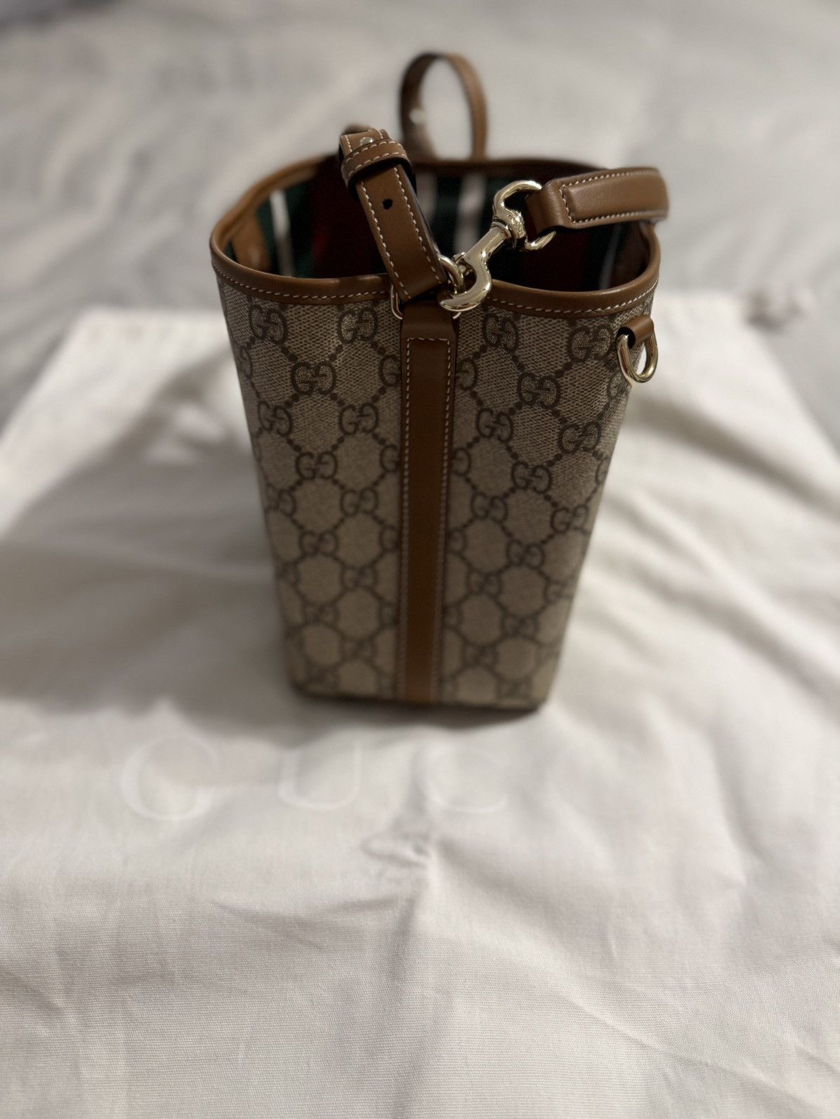 Gucci GG Emblem small bucket bag Size ONE SIZE - 13 Thumbnail