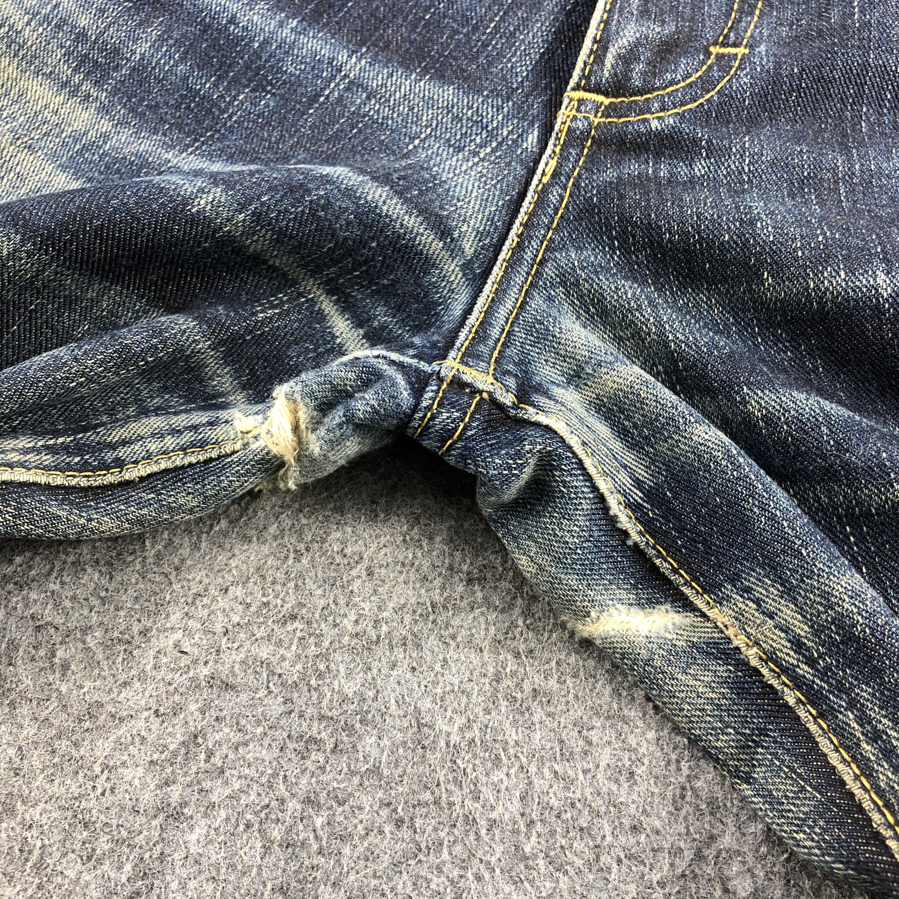 Lee Vintage Blue Wash Lee Jeans-J1850 Size US 31 - 11 Thumbnail