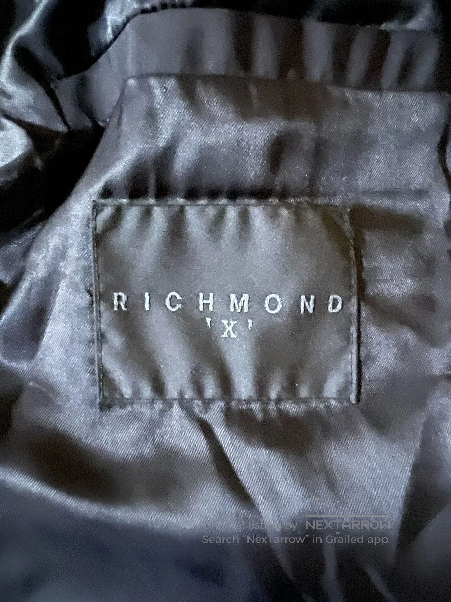 John Richmond Richmond Embroidered Biker Jacket. Size US L / EU 52-54 / 3 - 8 Thumbnail