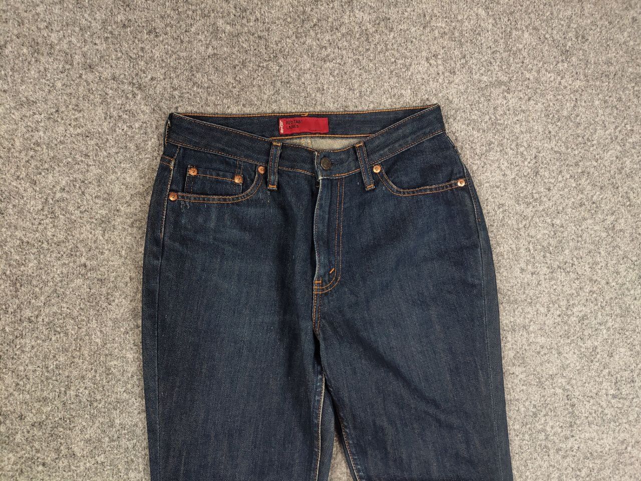 Levi's Vintage 90s Levi's 553 Red Tab Ladies Denim Jeans Japan Made Size 31" - 6 Thumbnail